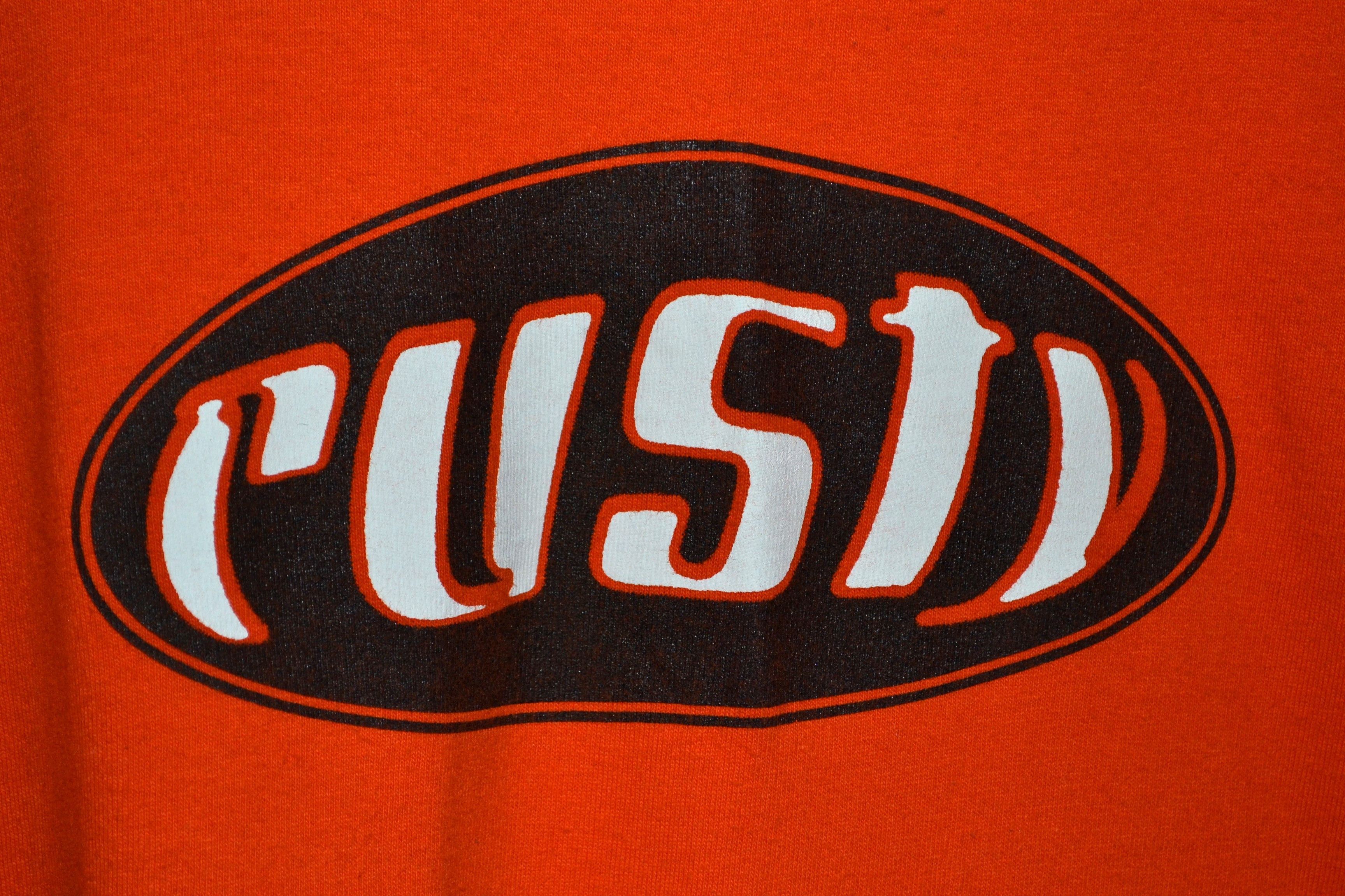 Band Tees Rusty Band T-shirt 1990s Fluke Tee Orange XL Canadian Punk Size US XL / EU 56 / 4 - 3 Thumbnail