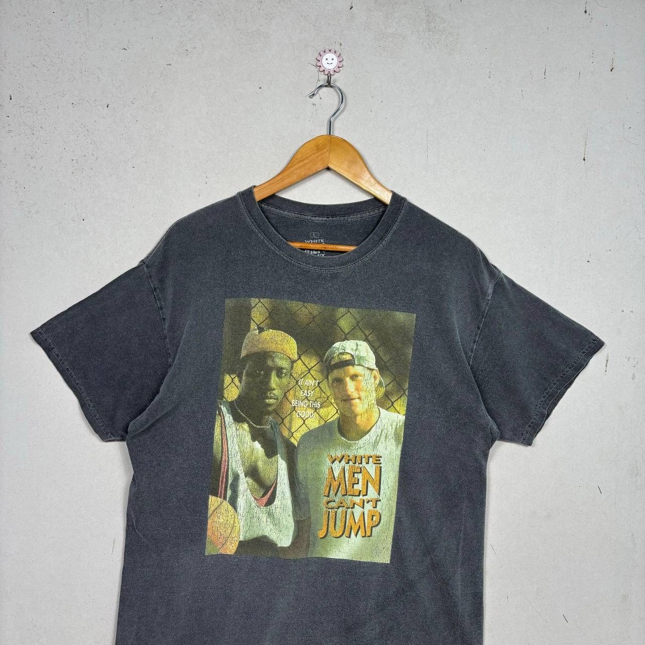 Ripple Junction White Men Can't Jump Movie Shirt Ripple Junction Streetwear Size US L / EU 52-54 / 3 - 3 Thumbnail