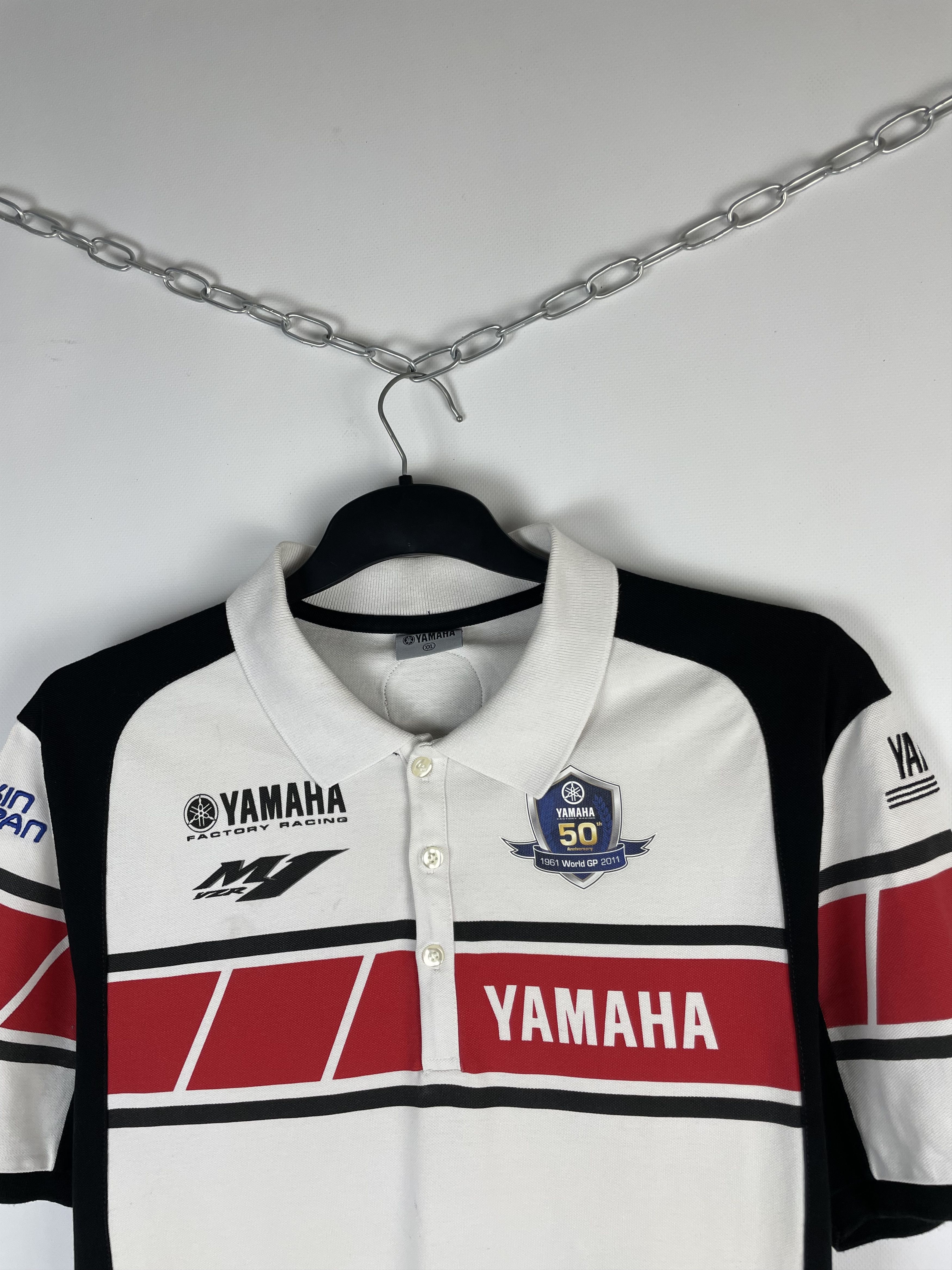 Vintage × Yamaha Vintage Yamaha Polo T shirt Size US XXL / EU 58 / 5 - 4 Thumbnail