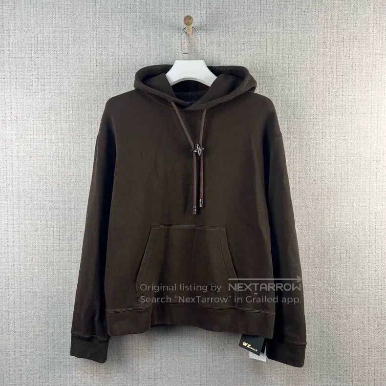 Louis Vuitton Louis Vuitton FW23 Solid Floral Snap Cotton Hoodie Size US XL / EU 56 / 4 - 1 Thumbnail