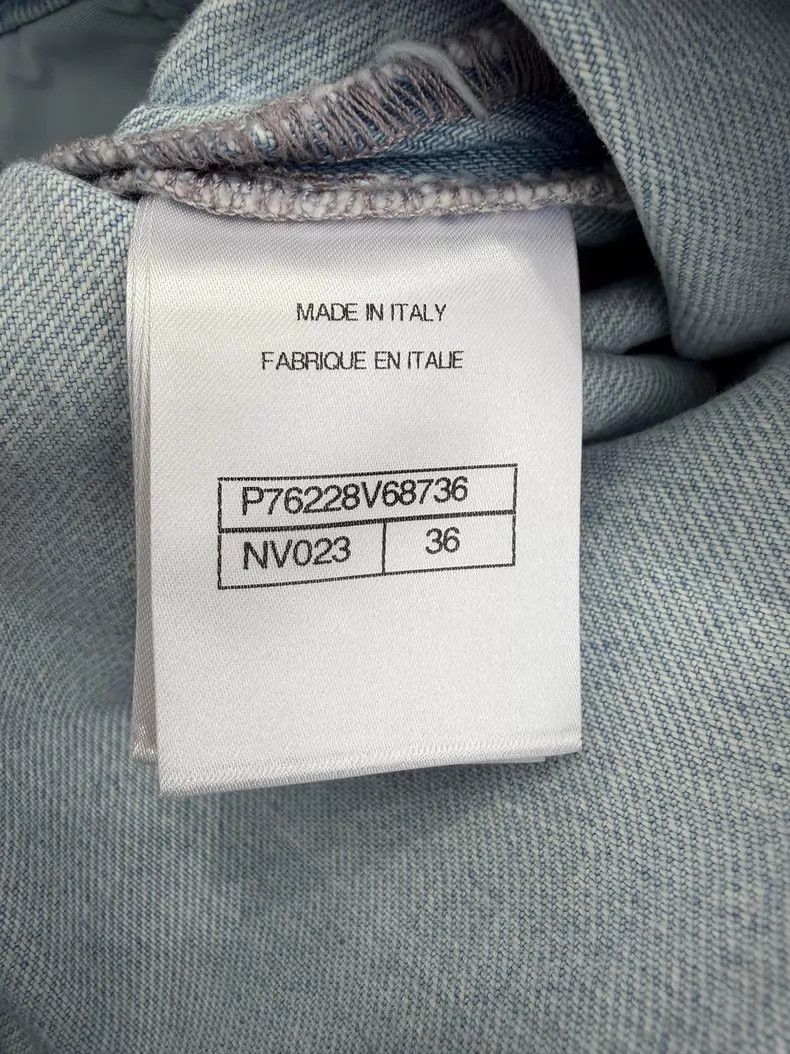 Chanel Chanel Beach Series Limited Light Blue Jeans Size 24" / US 00 / IT 34 - 5 Thumbnail
