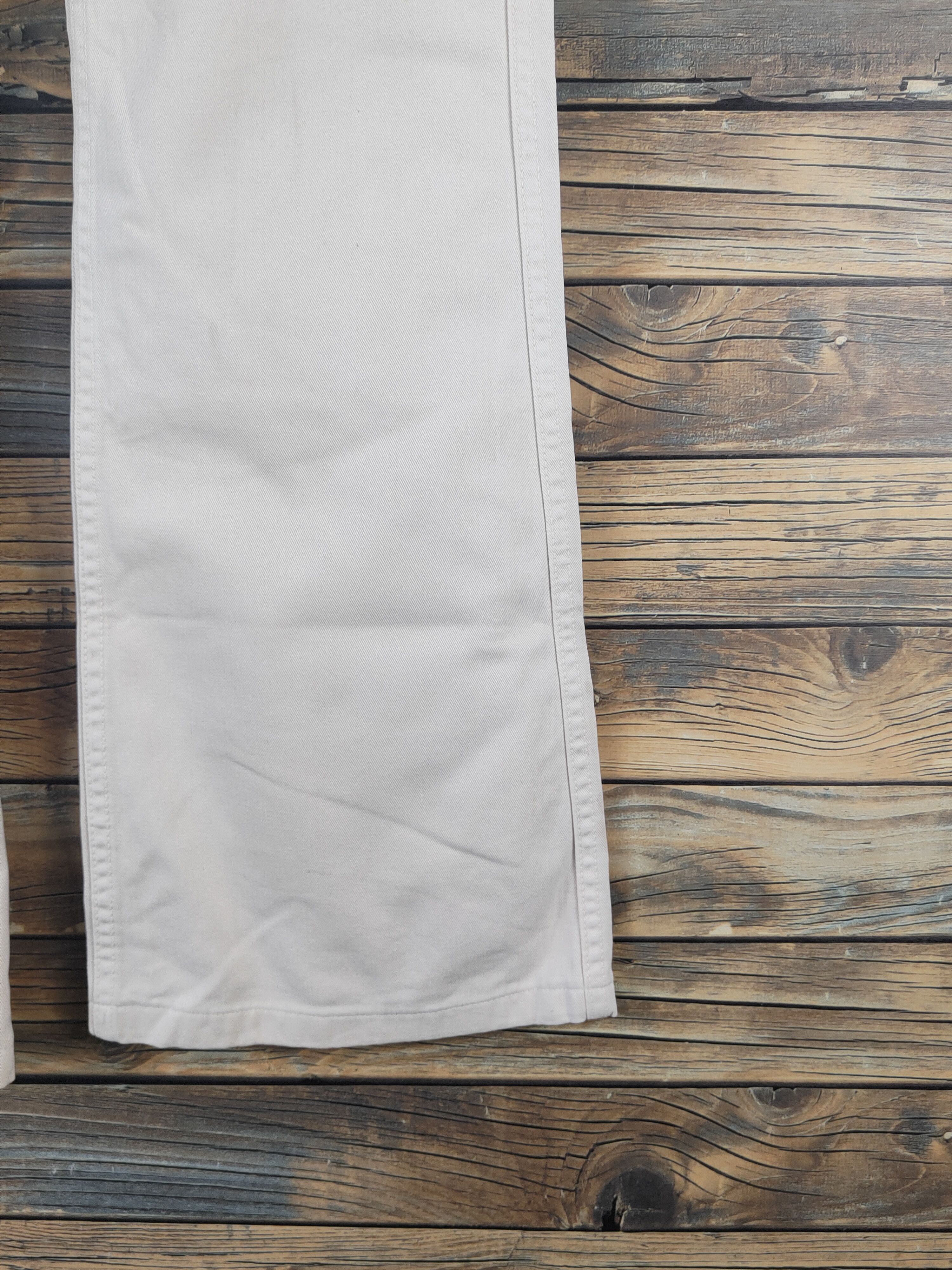 Japanese Brand DL Blue Cult Ivory Multipocket Tactical Cargo Pants #1791 Size 32" / US 10 / IT 46 - 6 Thumbnail