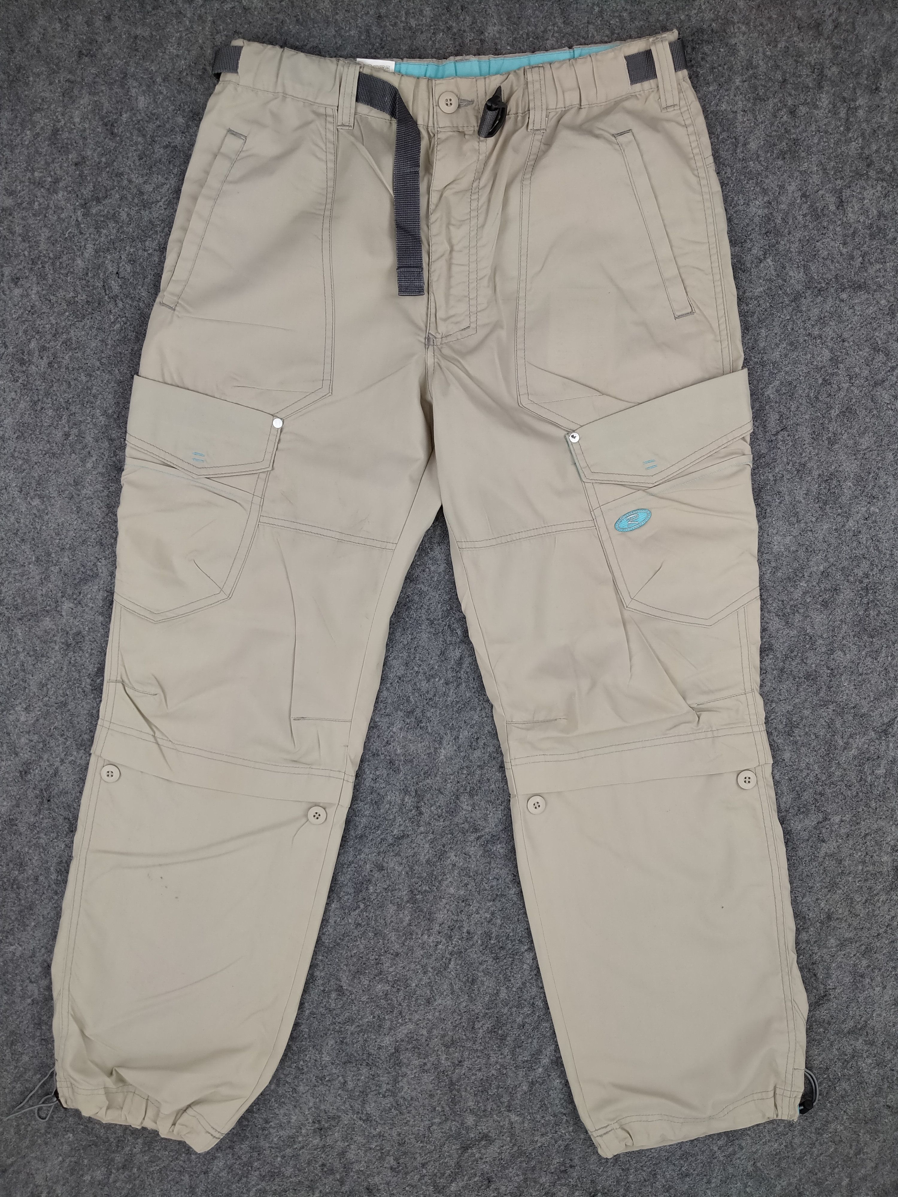 Japanese Brand Raton Japanese Brand Cargo Multi Pocket Pants 33x29.5 -CP123 Size US 33 - 1 Thumbnail