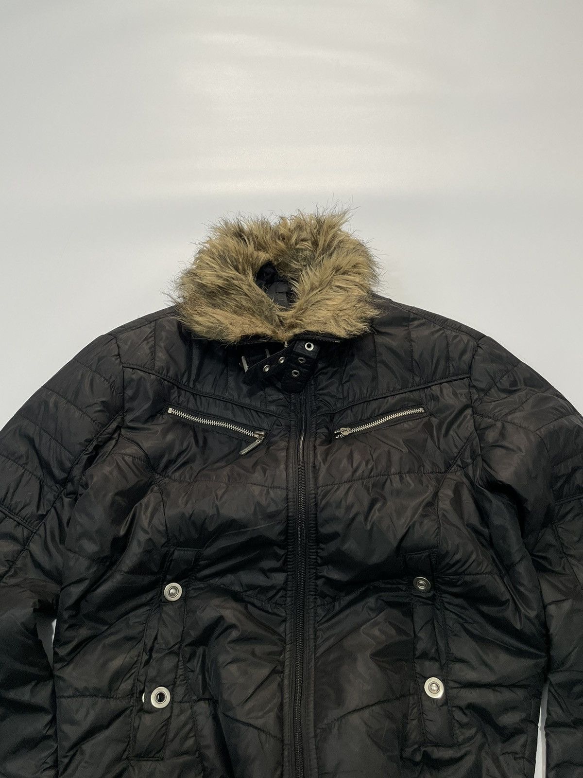 VTG OPIUM LGB IF SIX WAS NINE STYLE FUR JACKET