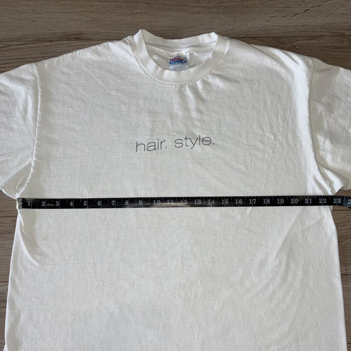 Hanes 1997 Hair style competition team Paul Mitchell tee shirt Size XL / US 12-14 / IT 48-50 - 6 Thumbnail
