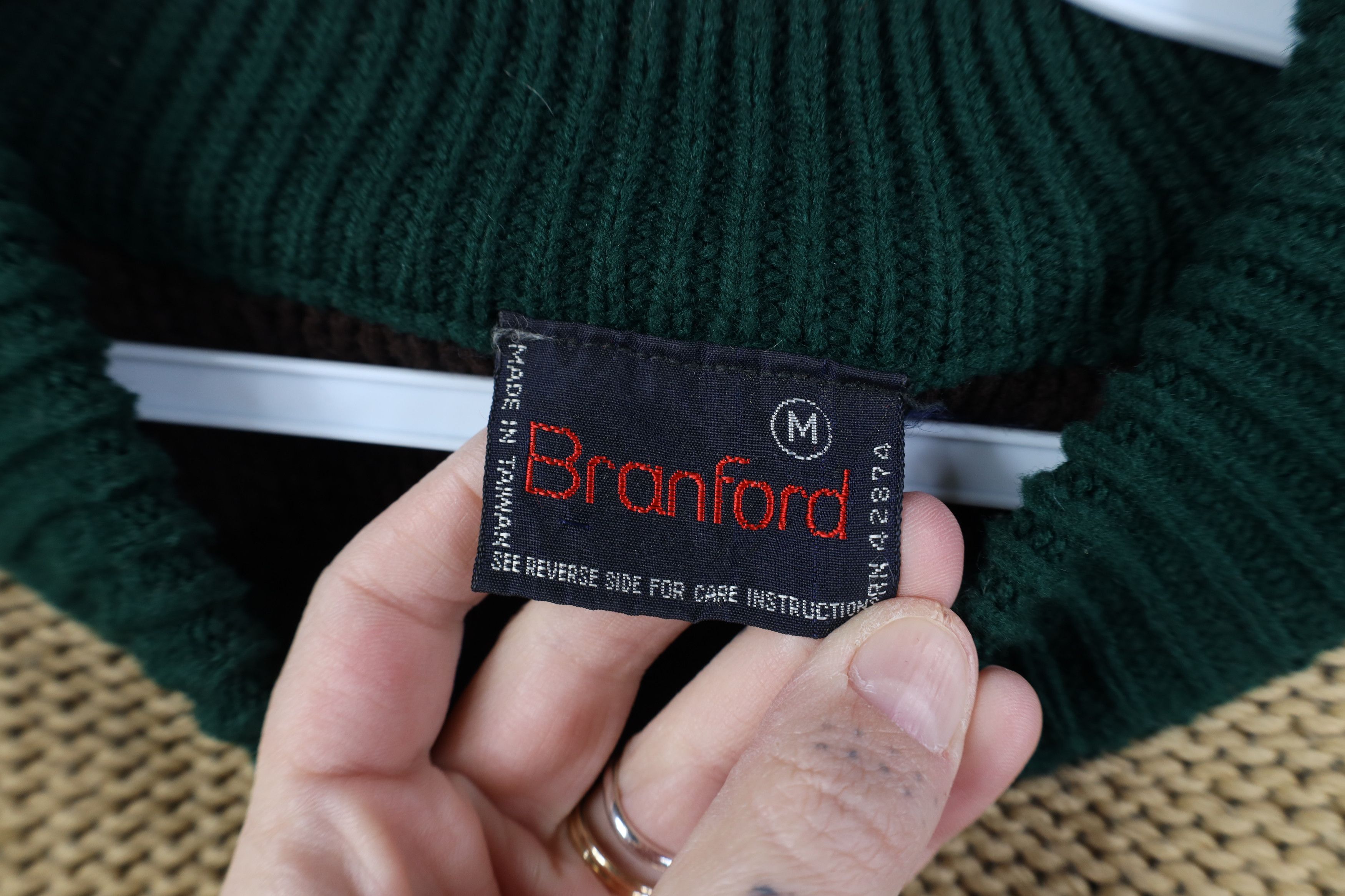 Vintage Vintage 70s Mid Century Modern MCM Chunky Knit Sweater Size US M / EU 48-50 / 2 - 7 Thumbnail