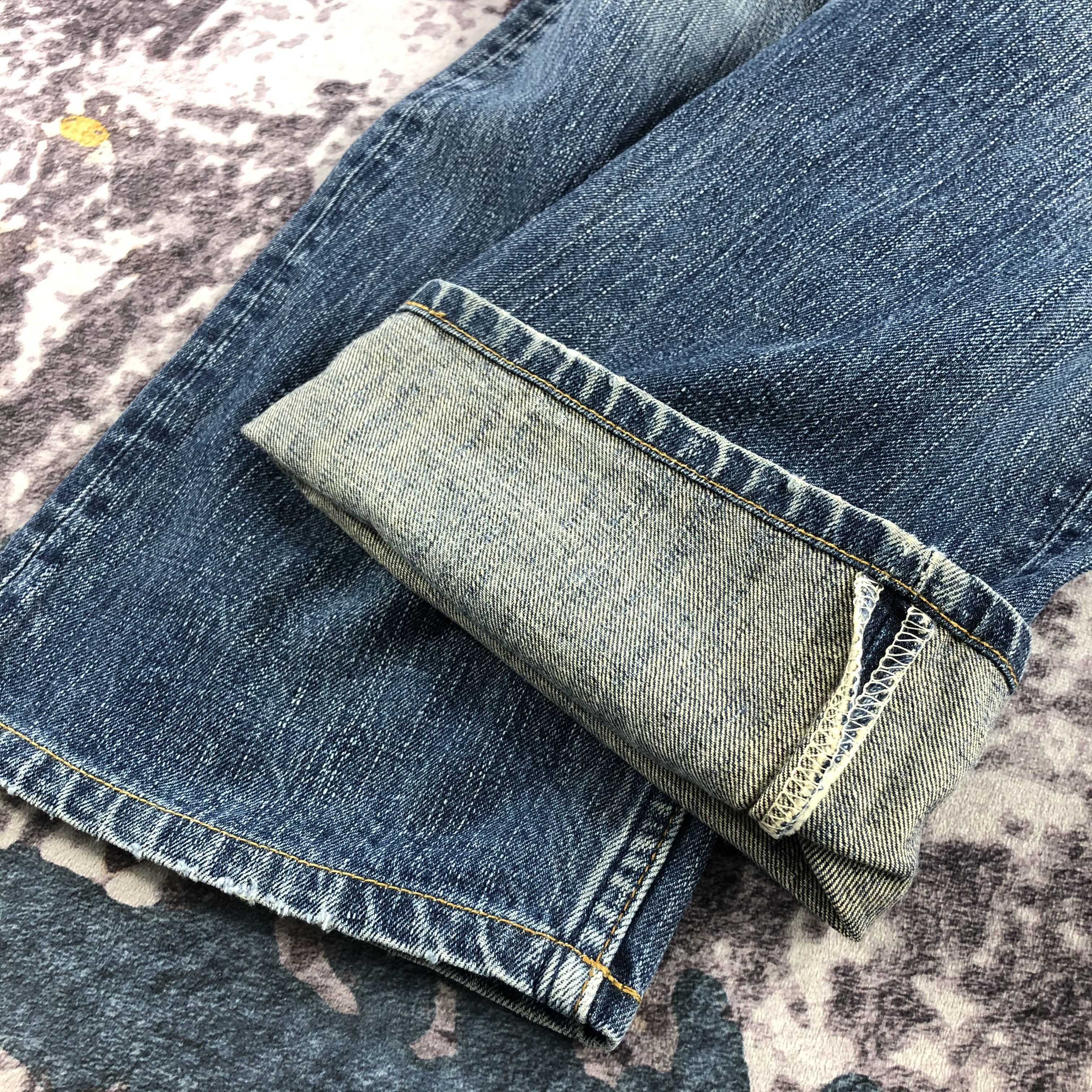 Levi's × Vintage Vintage 90s Blue Wash Levis 503 Jeans-JM2629 Size US 34 / EU 50 - 8 Thumbnail