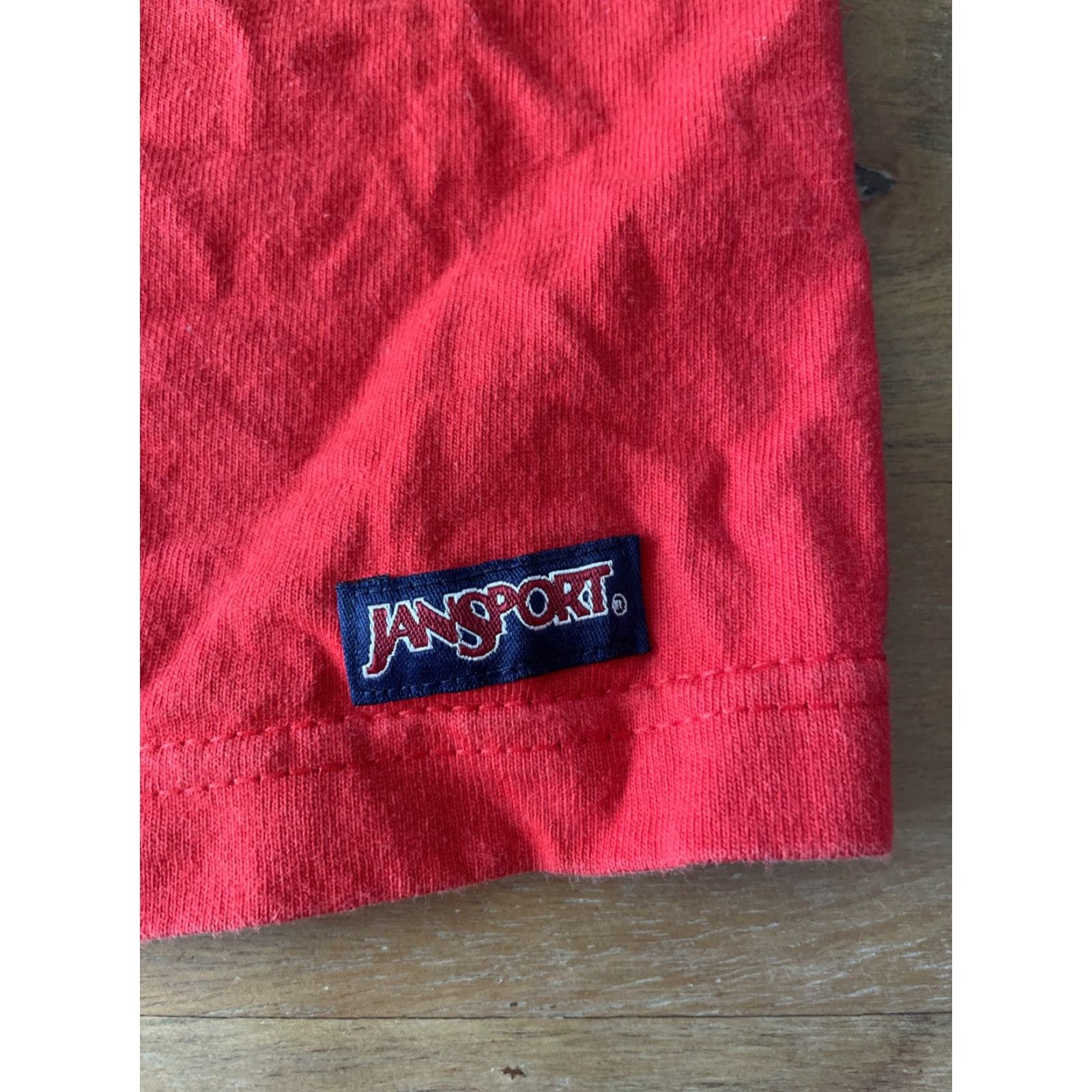 Jansport VINTAGE Jansport T-Shirt Logo Rutgers University Long Sleeve Crew Neck Red S Mens 90s USA Size US S / EU 44-46 / 1 - 4 Thumbnail