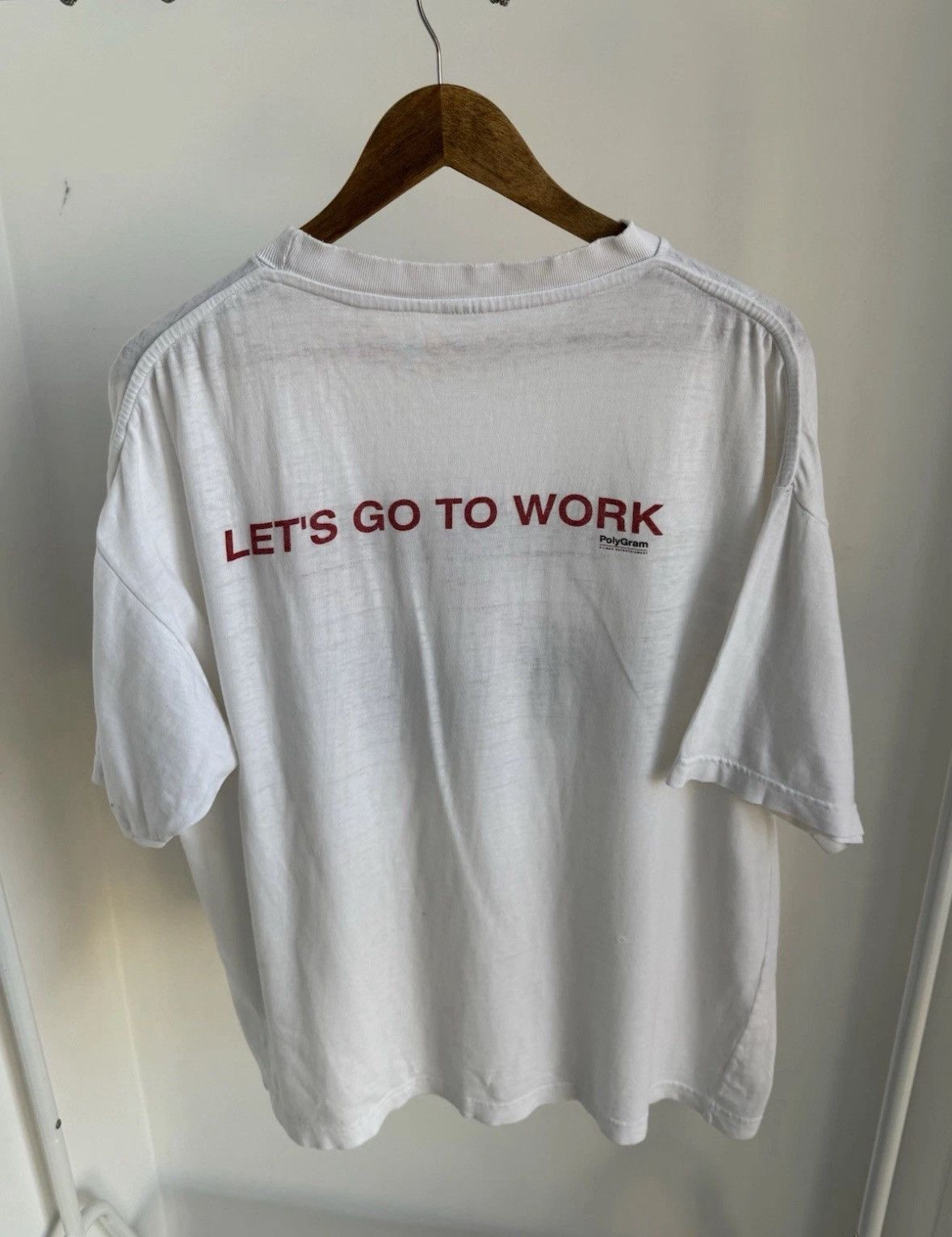 Vintage 1992 Reservoir Dogs Quentin Tarantino Movie T-Shirt 90s Film Size US XL / EU 56 / 4 - 10 Thumbnail