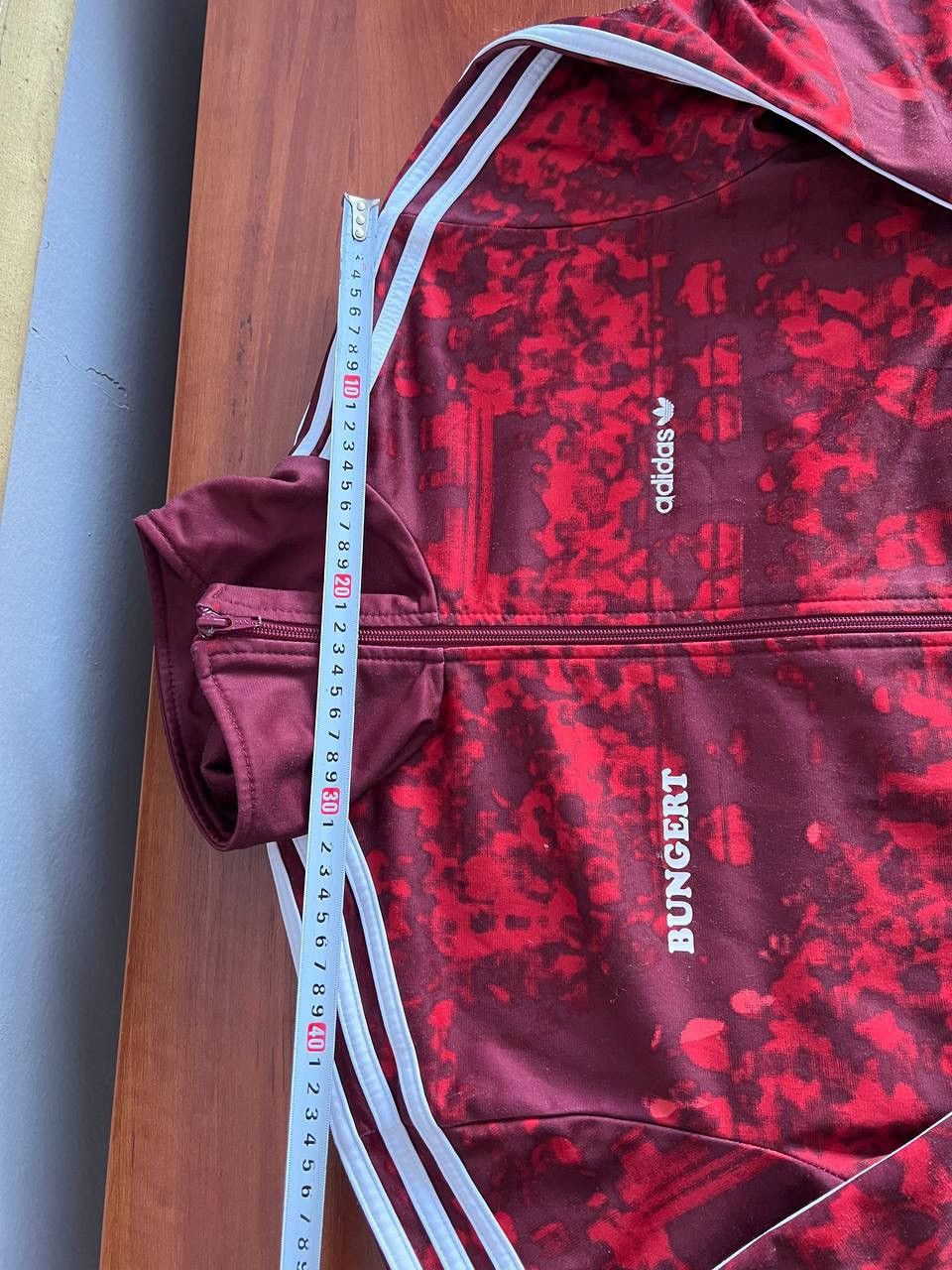 Adidas 2005 AOP ADIDAS X WILHELM BUNGERT TENNIS DESIGN JACKET ZIP Size US S / EU 44-46 / 1 - 23 Thumbnail