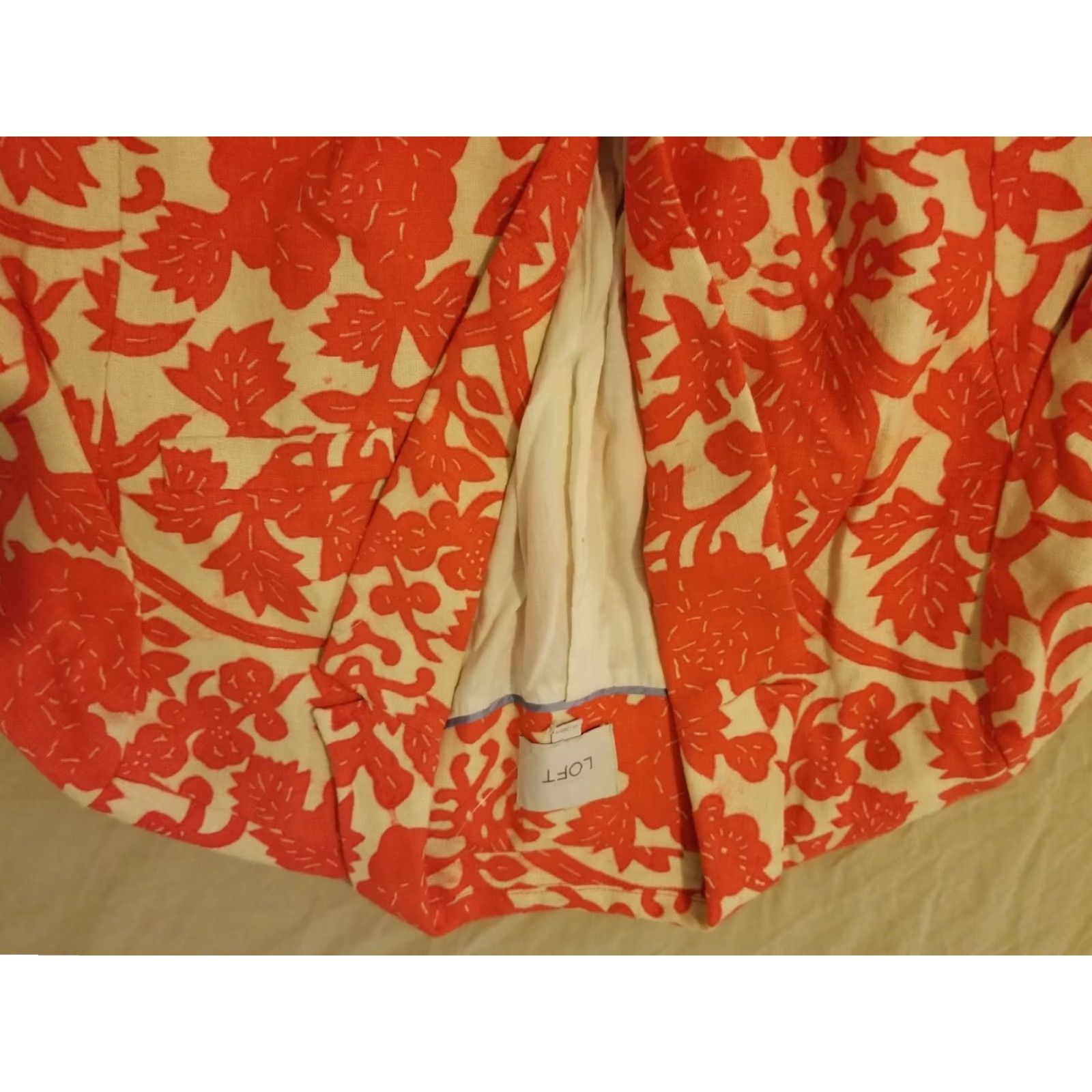Ann Taylor Womens Ann Taylor Blazer Shirt? Size XL / US 12-14 / IT 48-50 - 2 Thumbnail