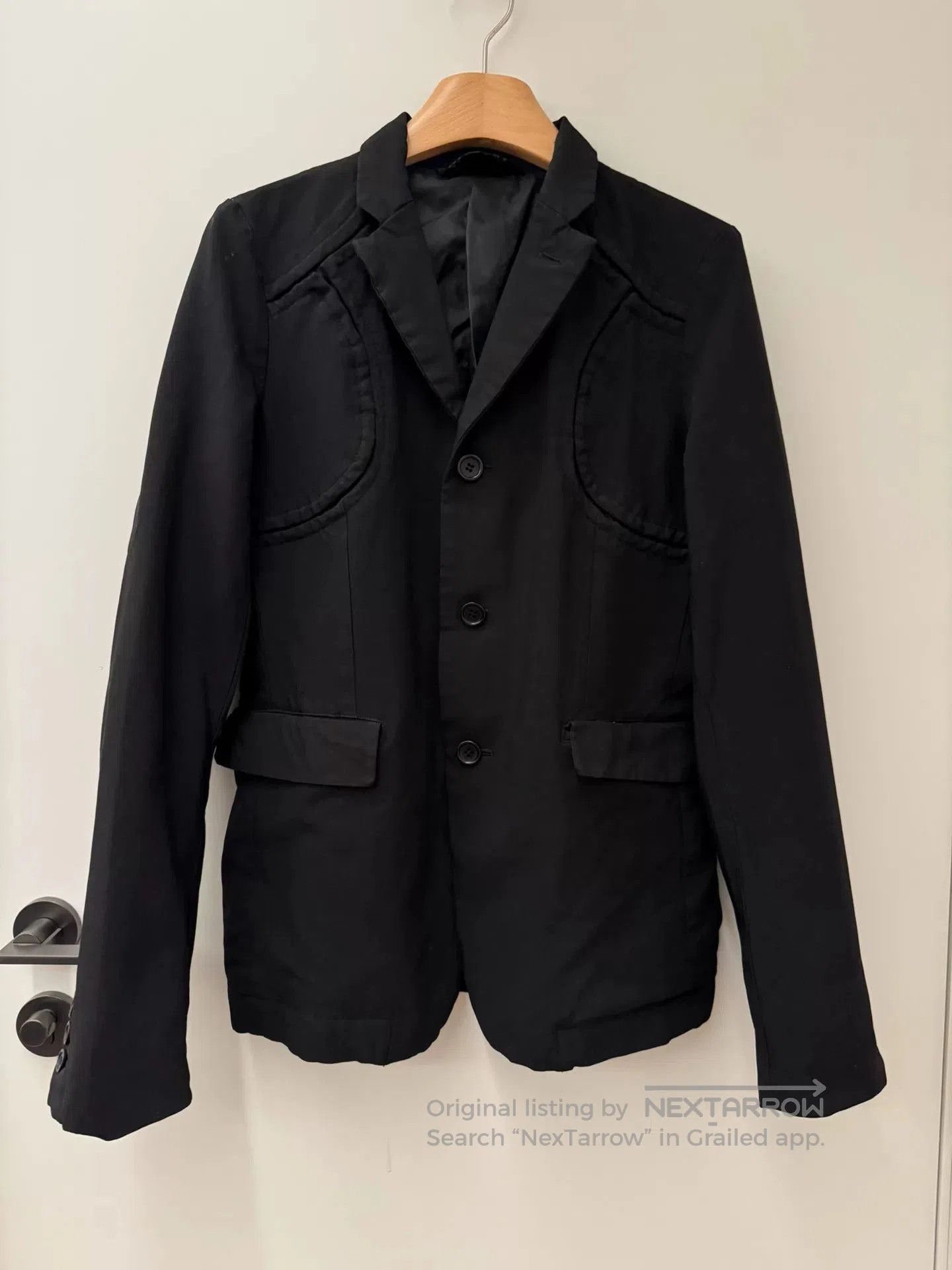 Comme des Garcons Black Comme des Garcons CDG Black Suit Jacket. Size US S / EU 44-46 / 1 - 1 Thumbnail