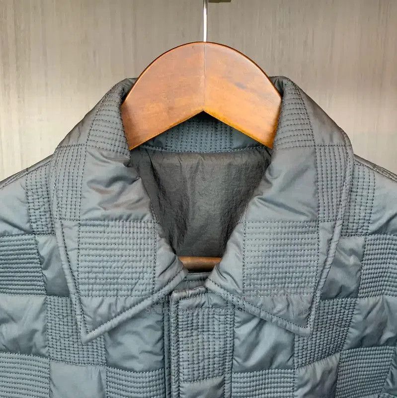 Louis Vuitton Louis Vuitton Gray Logo Men's Short Jacket . Size US M / EU 48-50 / 2 - 3 Thumbnail