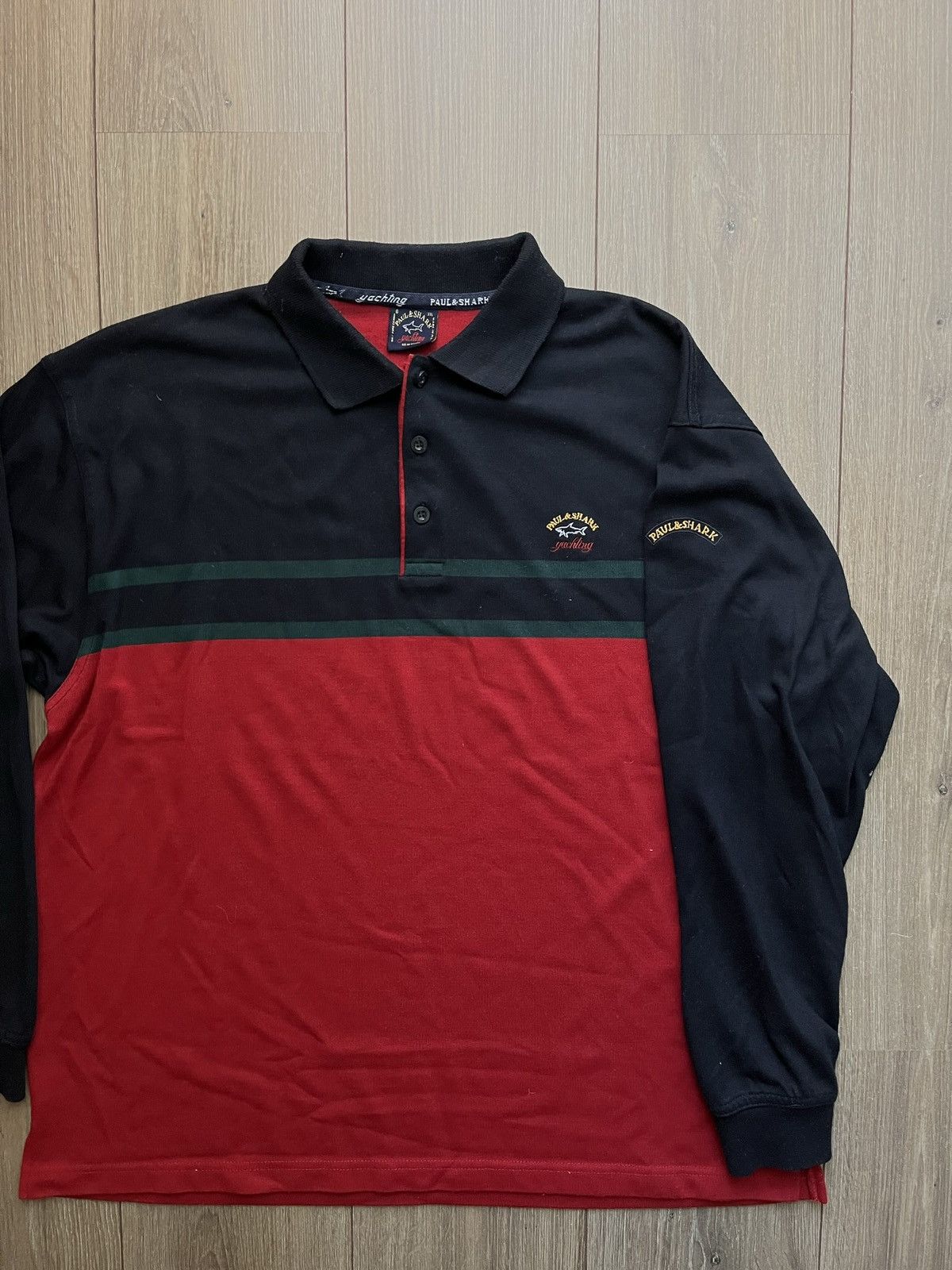 Paul & Shark Paul and Shark long sleeve polo Size US L / EU 52-54 / 3 - 9 Thumbnail