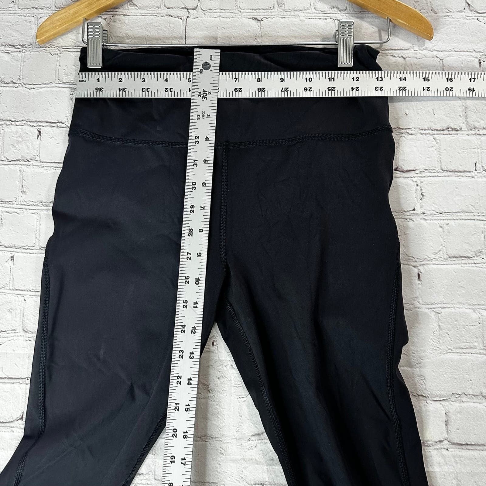 Athleta High waist black athleta leggings Size 28" / US 6 / IT 42 - 5 Thumbnail