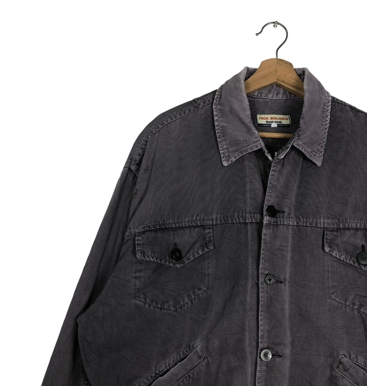 Japanese Brand 🔥VINTAGE BIKER JACKET NICK BOLERO JAPAN MADE Size US M / EU 48-50 / 2 - 4 Thumbnail
