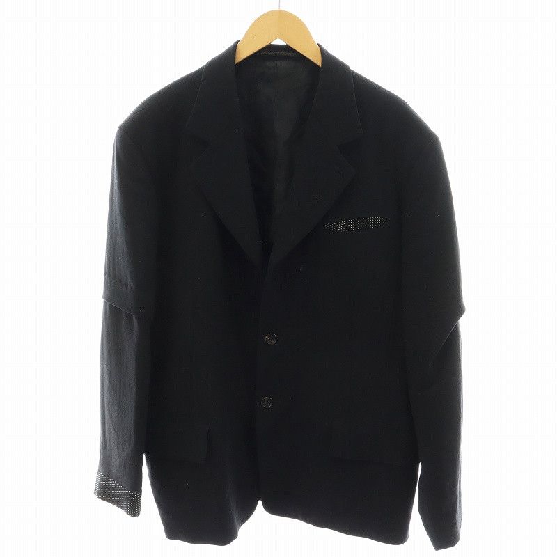 Yohji Yamamoto YOHJI YAMAMOTO Tailored Jacket Size US M / EU 48-50 / 2 - 1 Thumbnail