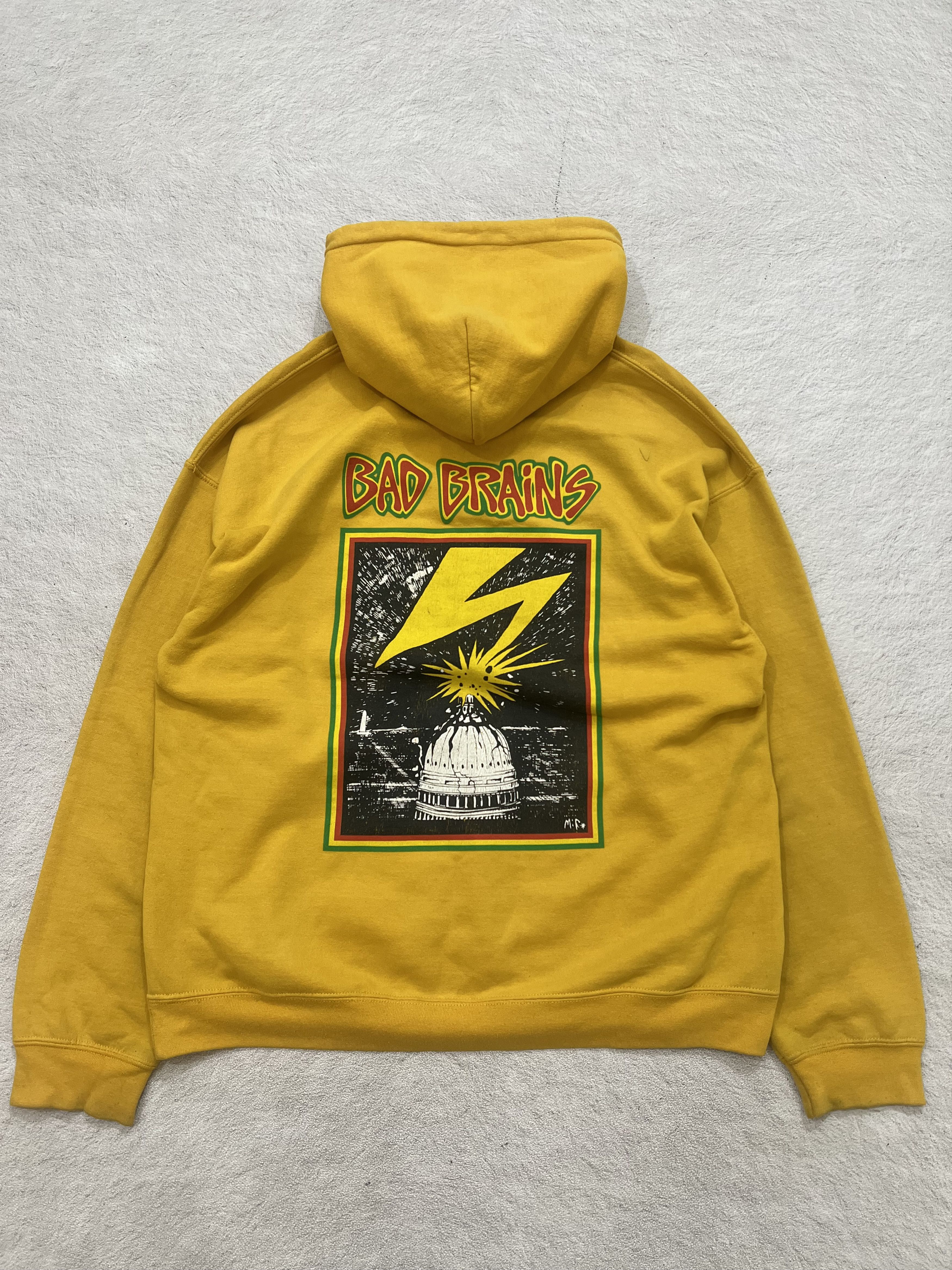 Band Tees 2000s Bad Brains Reggae Capitol Iconic Logo Printed Hoddie Size US L / EU 52-54 / 3 - 1 Thumbnail