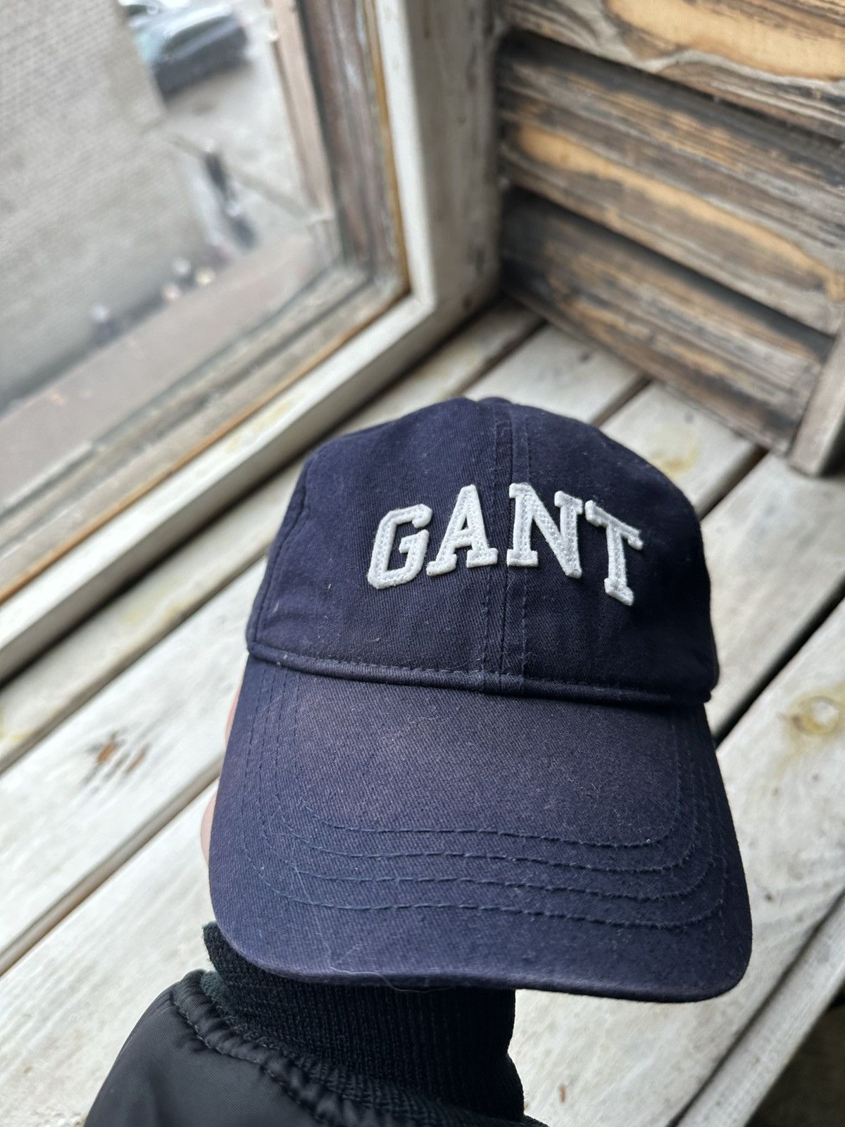 Gant × Vintage 🚨ARCHIVE gant vintage Y2K cap distressed beige thrashed 90s Size ONE SIZE - 2 Thumbnail