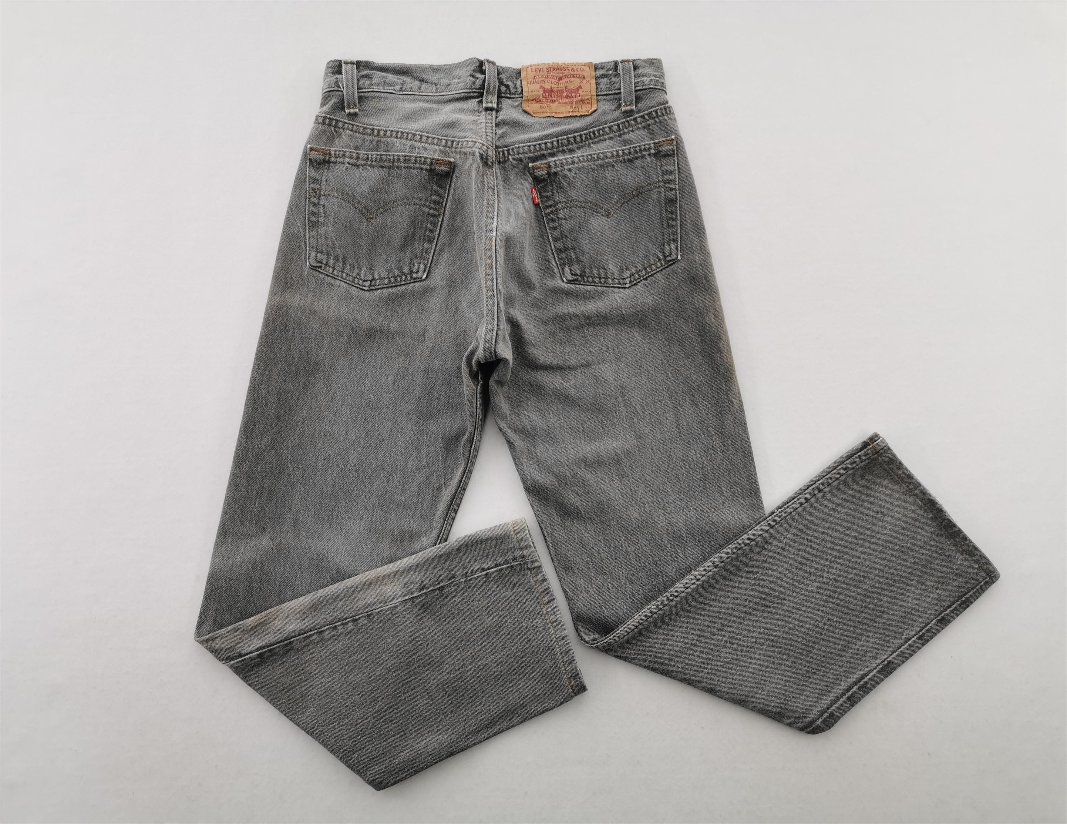 Levi's Vintage 90s Levis Lot 501 Denim Made In USA Size 29/30x32 Size US 29 - 5 Thumbnail