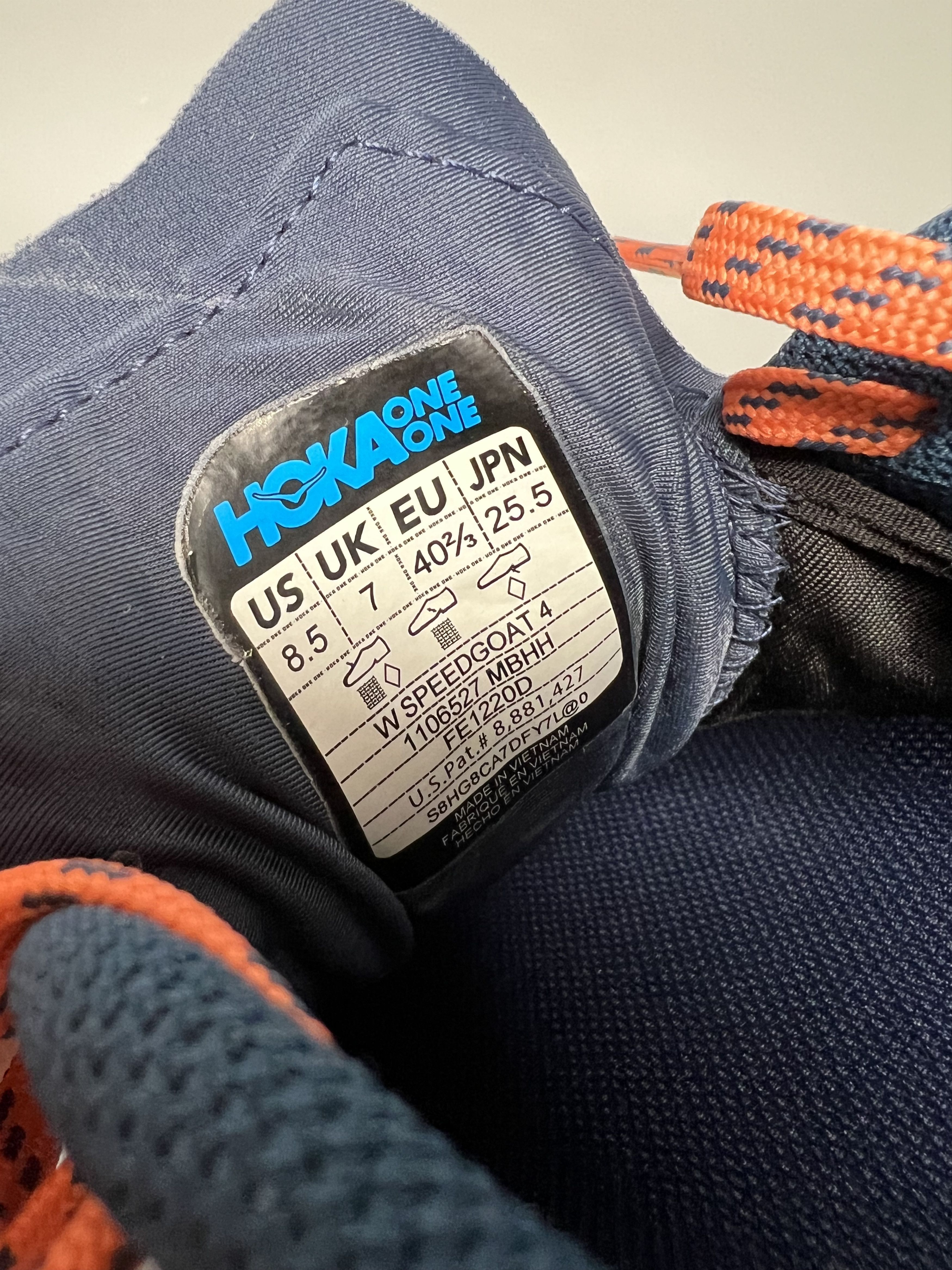 Hoka Hoka One One Speedgoat 4 Trail Running Shoes 1106527-MBHH Size US 8.5 / IT 38.5 - 10 Thumbnail