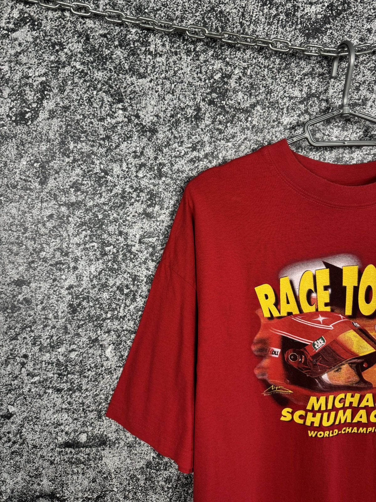 Formula 1 Michael Schumacher Racing T-Shirt Race To Win F1 Size XXL Size US XXL / EU 58 / 5 - 3 Thumbnail