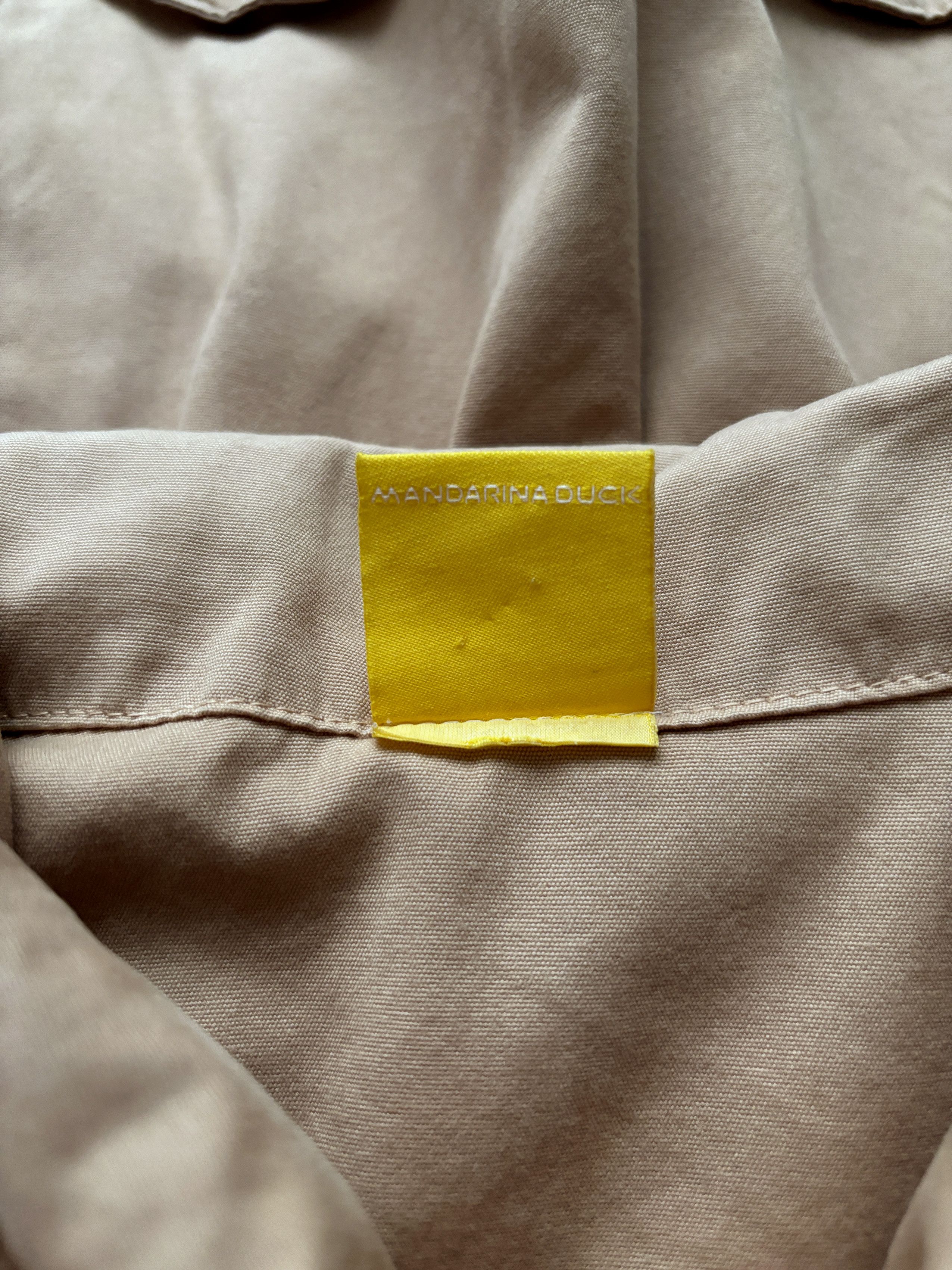 Mandarina Duck ⚡️QUICK SALE⚡️200O's Mandarina Duck Exowear Brown Zip Jacket Size S / US 4 / IT 40 - 4 Thumbnail