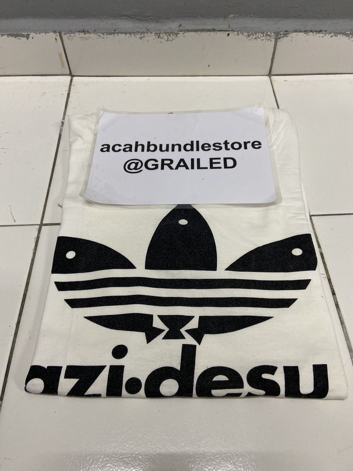Japanese Brand AZI DESU JAPANESE SHORT SLEEVE TEE SHIRT Size US L / EU 52-54 / 3 - 16 Thumbnail