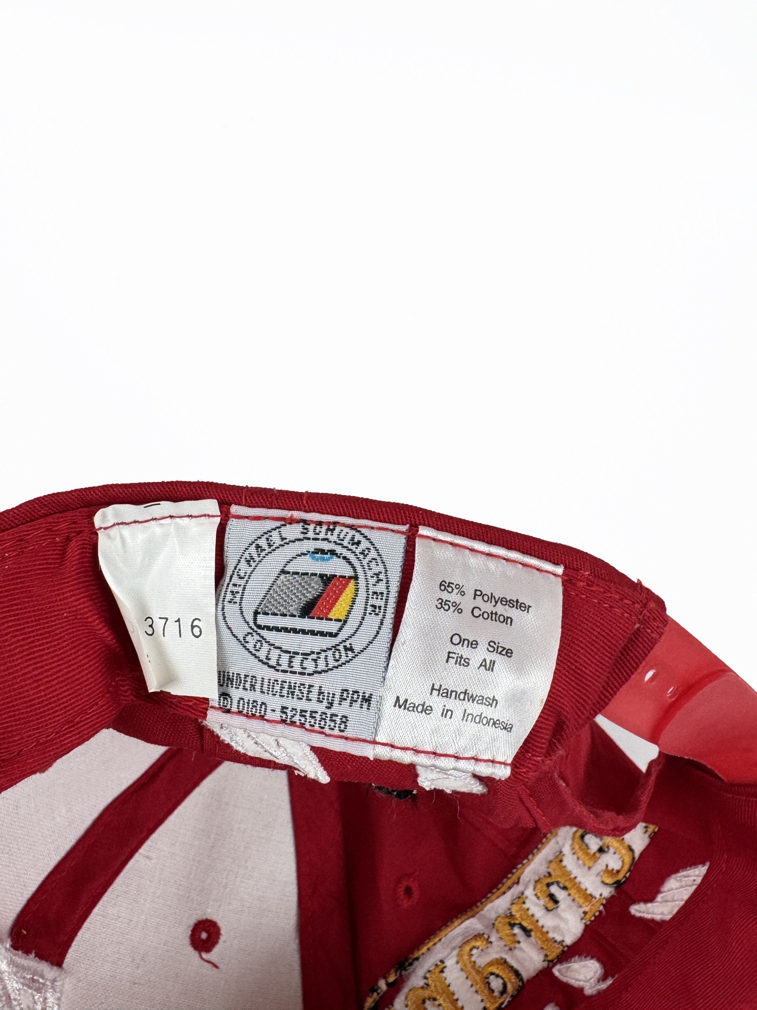 Vintage RARE Vtg Michael Schumacher 1 FERRARI DEKRA Formula 1 Cap Size ONE SIZE - 8 Thumbnail