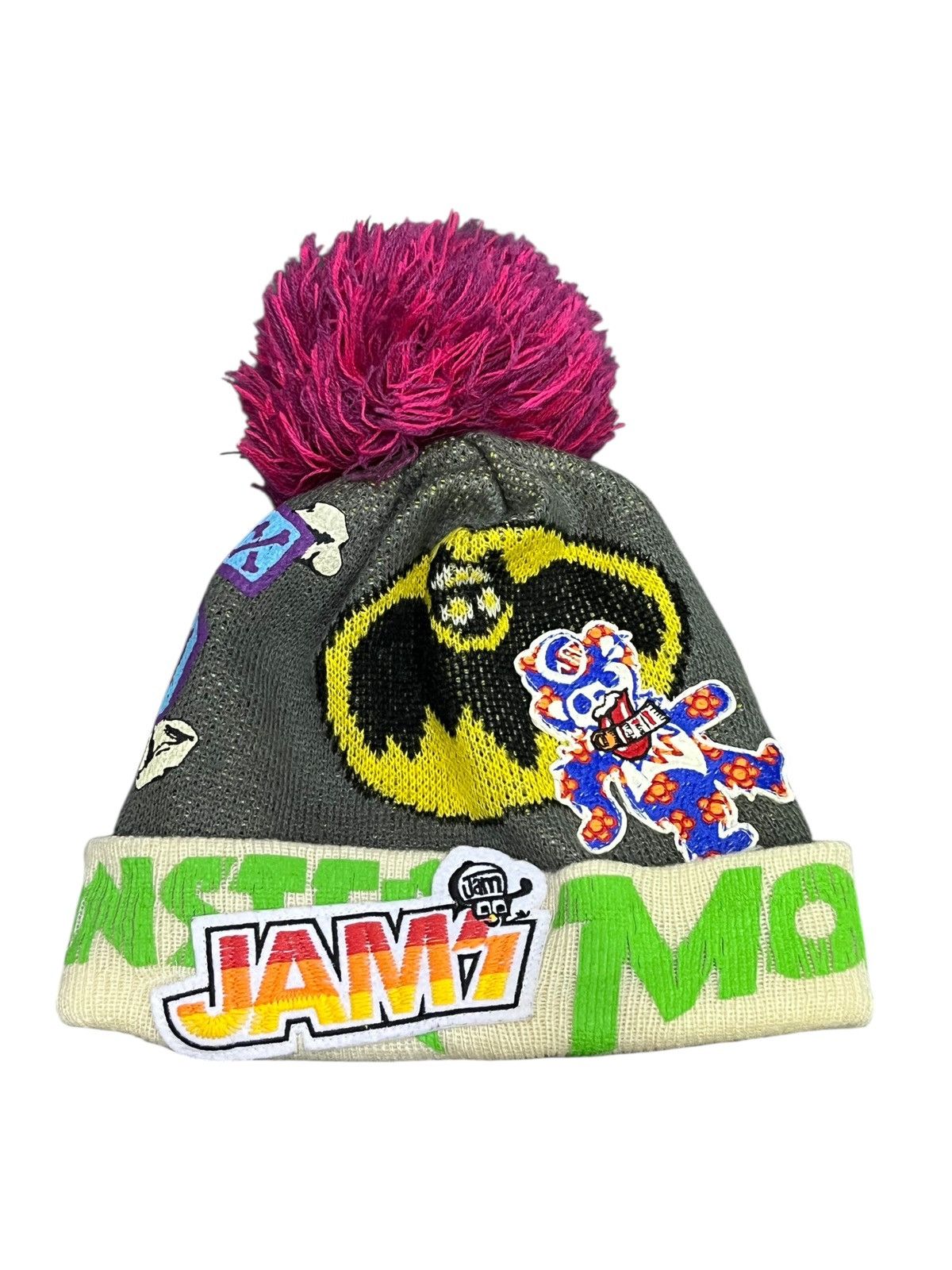 Grand Slam Joyful x Monster Hype Acrylic Beanie JAM's World Vibes Rare Size ONE SIZE - 5 Thumbnail