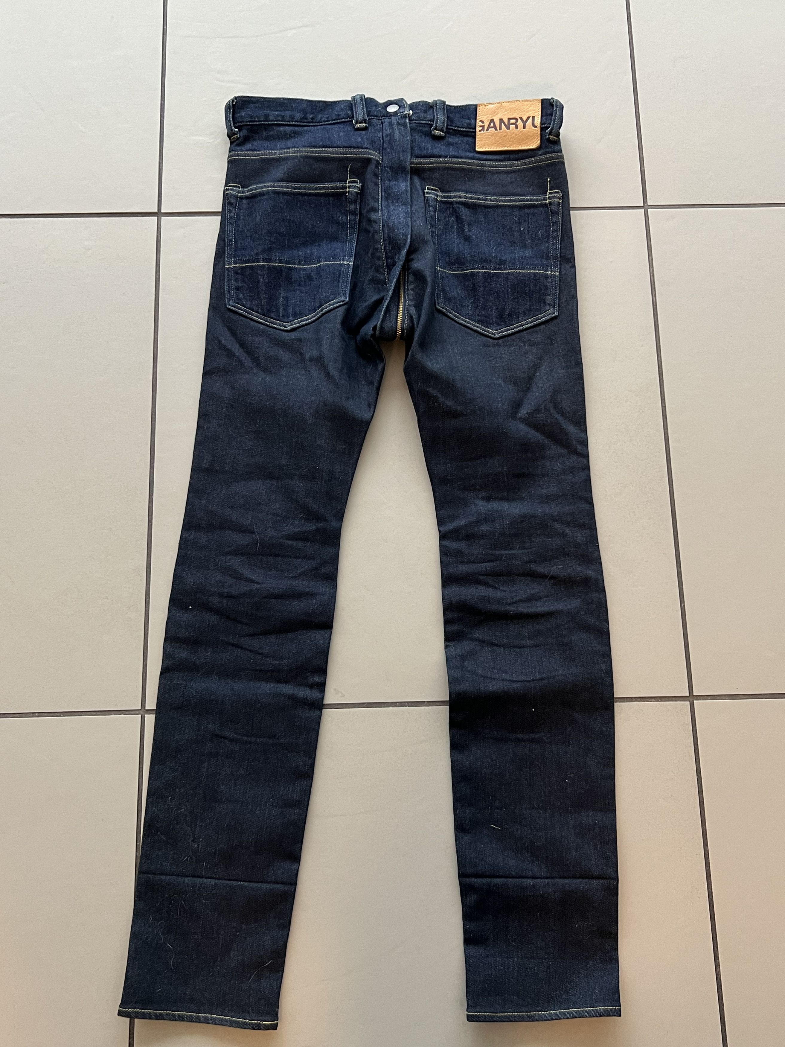 Ganryu Ganryu - Comme des garcons, Rise Zipper Jean Size US 32 / EU 48 - 8 Thumbnail
