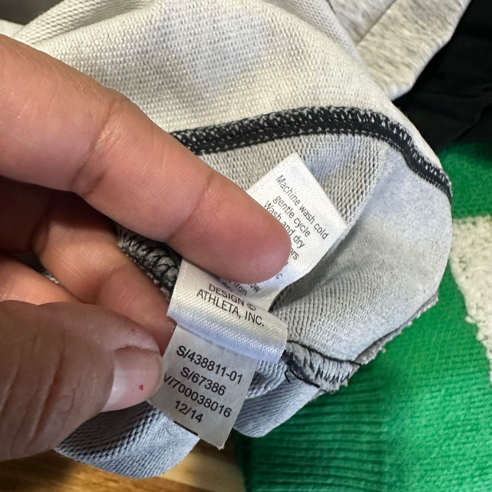 Athleta Athleta Omega Wool Sweater Dress – Heather Charcoal Gray Size S / US 4 / IT 40 - 7 Thumbnail