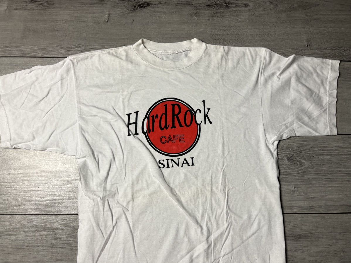 Hard Rock Cafe Hard rock Sinai Tshirt vtg 90s size Medium Size US M / EU 48-50 / 2 - 3 Thumbnail