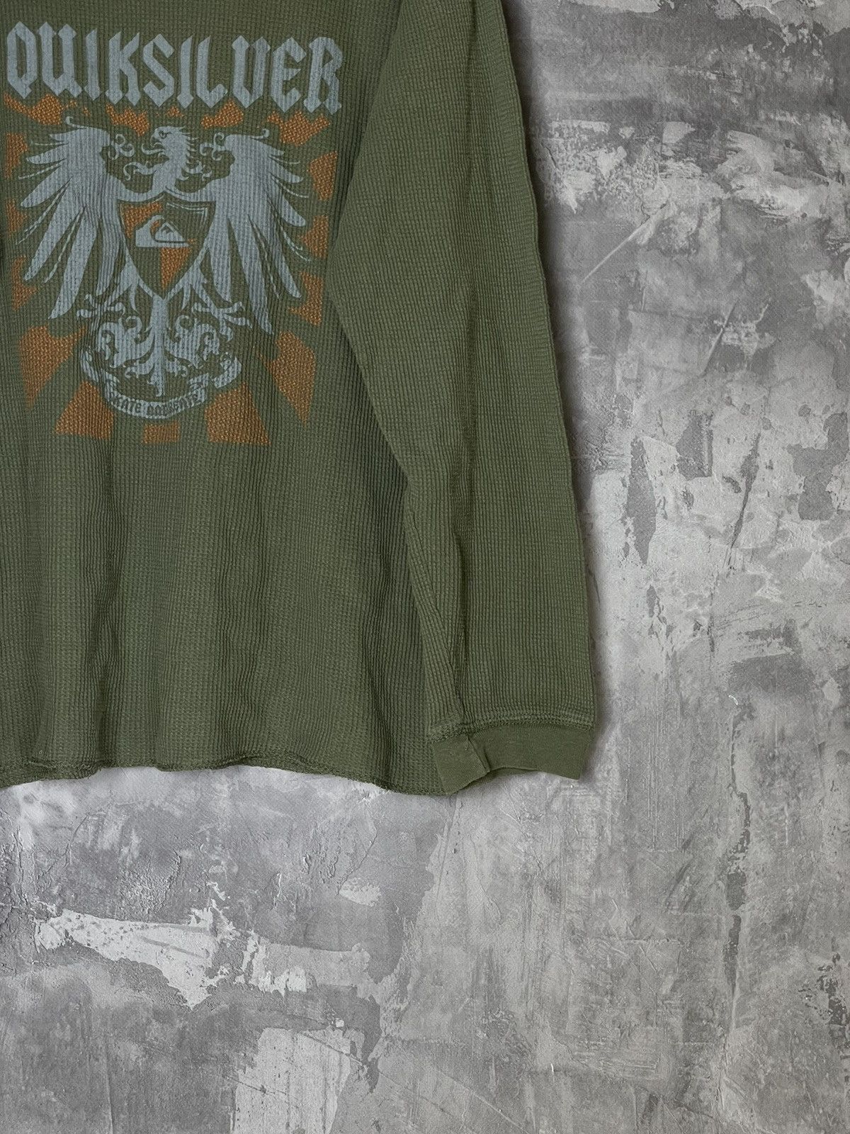 Affliction × Quiksilver × Vintage Vintage Quicksilver Y2K Affliction Style Skulls Long Sleeve Size XL / US 12-14 / IT 48-50 - 6 Thumbnail