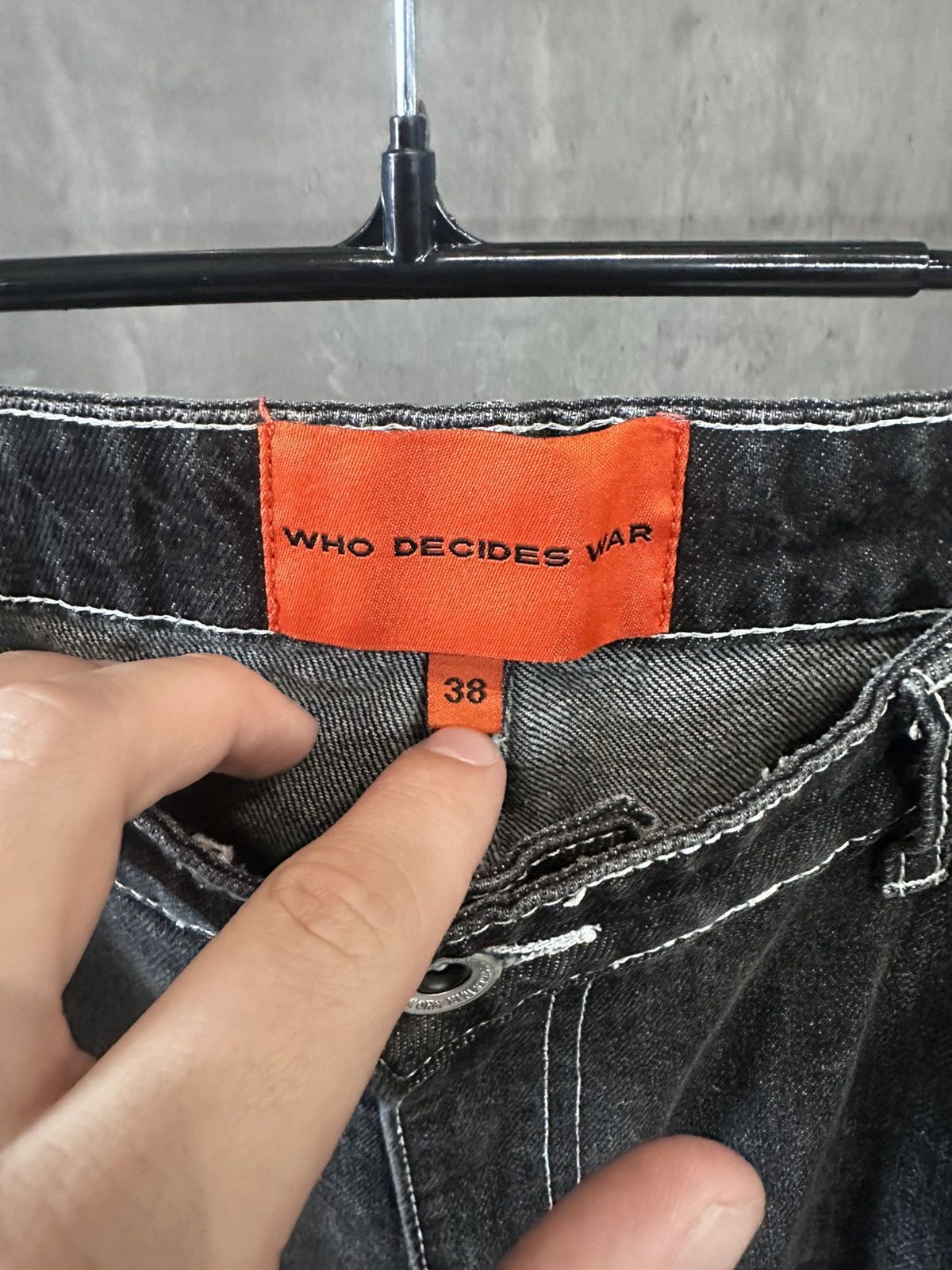 Who Decides War Who Decides War Denim Jeans NEW SIZE 38 Size US 38 / EU 54 - 3 Thumbnail