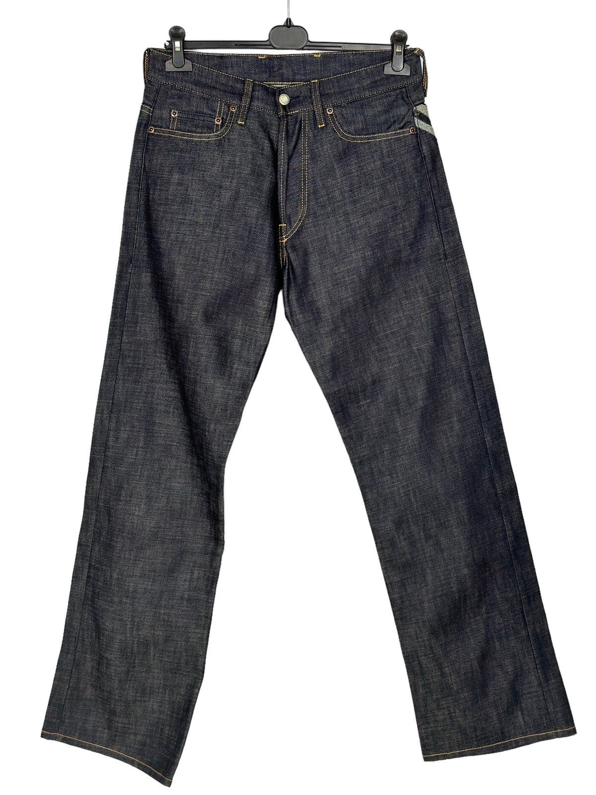 Vintage 80’ YOHJI YAMAMOTO Y’s For Man LQ Collection Pant Trouser Slack Denim Jeans Signature main image 0