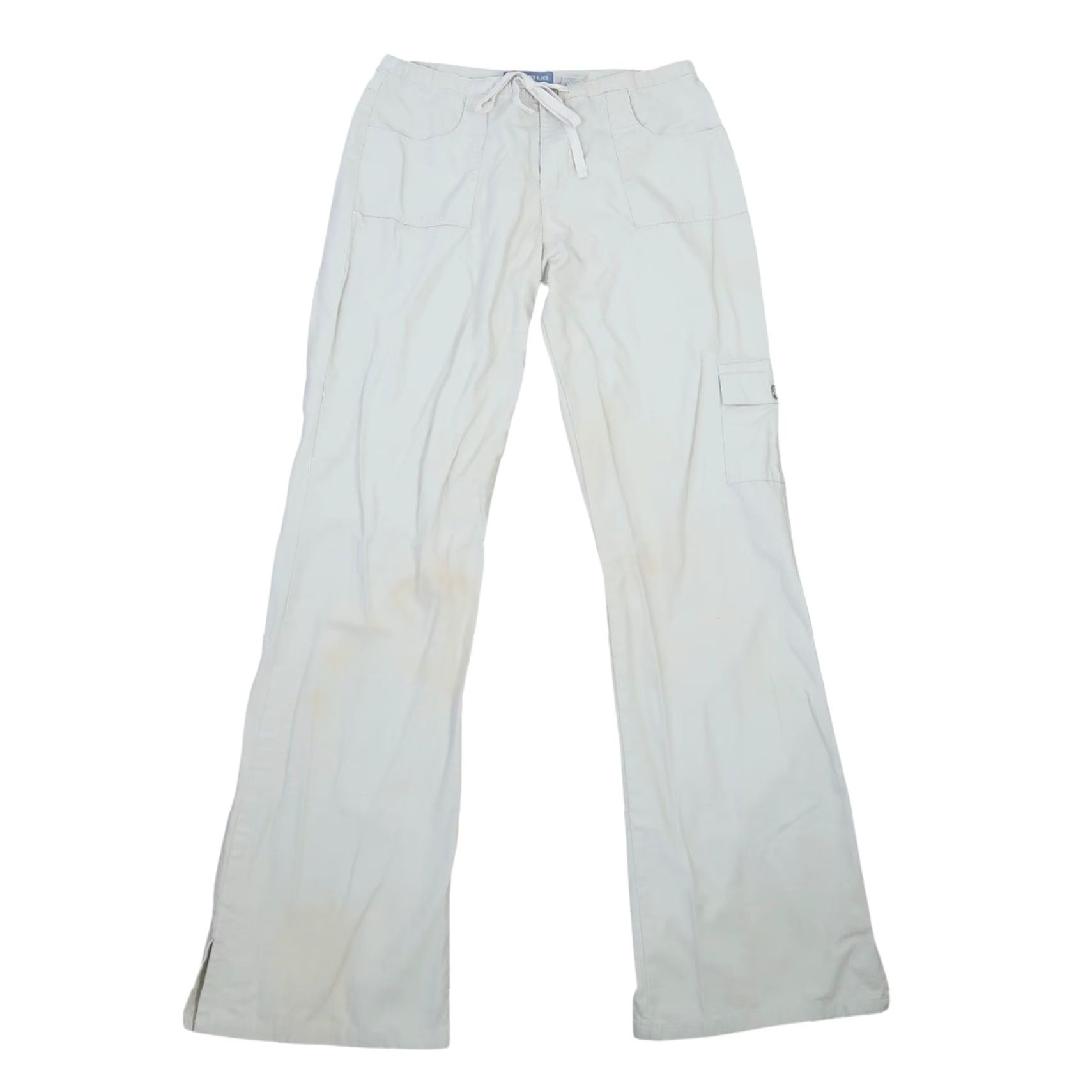 Vintage VINTAGE Canyon River Blues Pants Cargo Flare Bootcut 90s Women Size 3 Tan Khaki Casual Boys? No, Women. Size 26" / US 2 / IT 38 - 2 Thumbnail