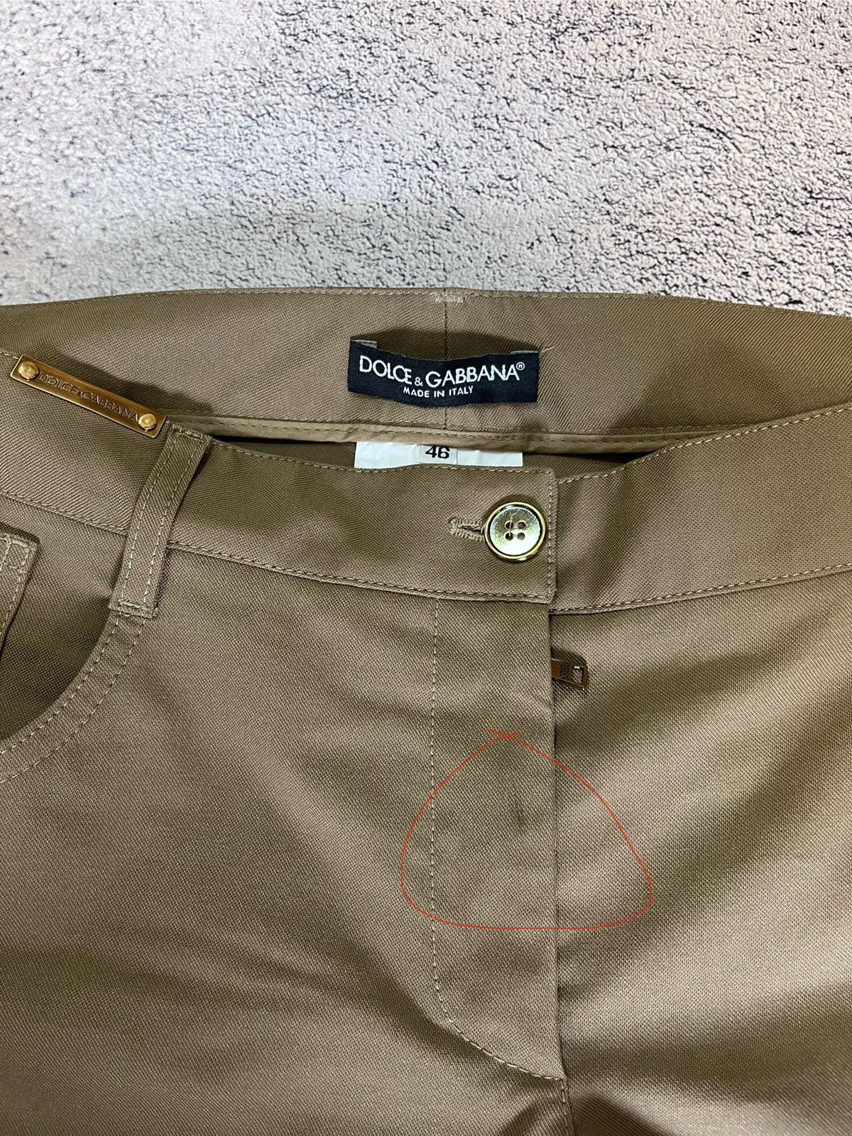 Dolce & Gabbana Dolce & Gabbana Women’s Brown Pants Logo Patch Made in Italy Size 32" / US 10 / IT 46 - 17 Thumbnail