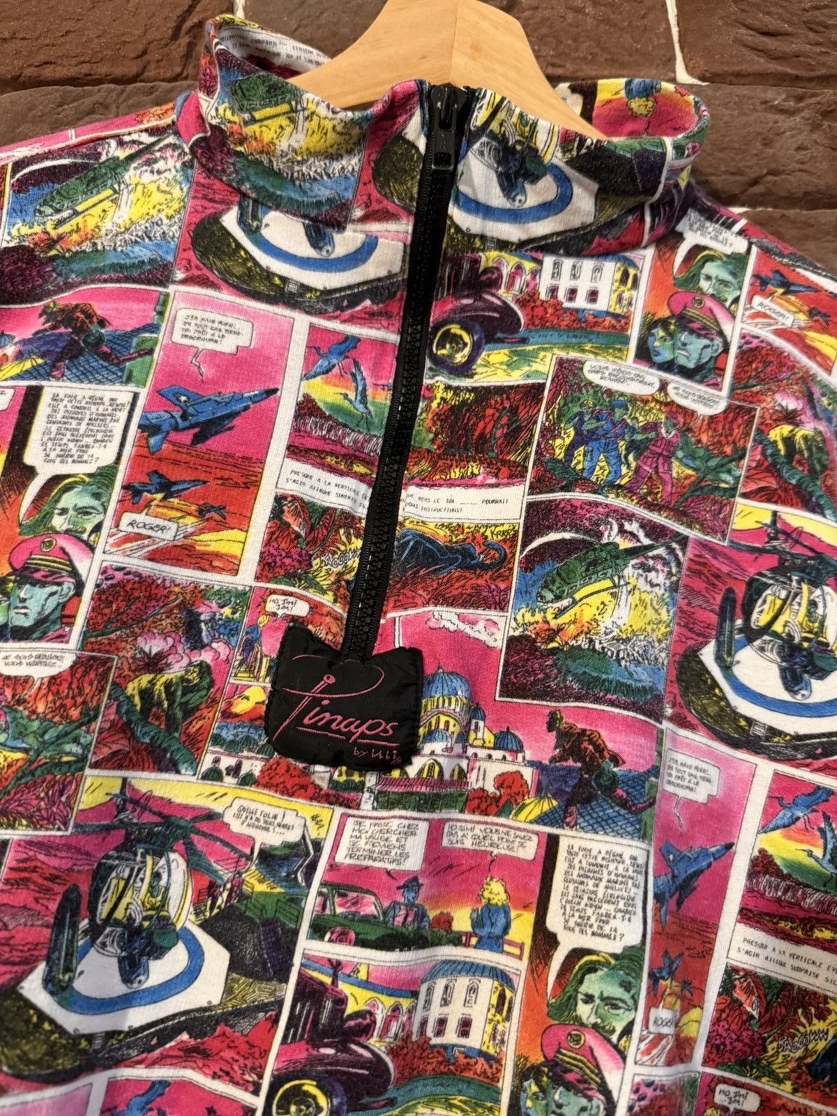 Vintage Pinaps by WLT Comics All Print Cropped Boxy Vintage 90s Tee Size US M / EU 48-50 / 2 - 5 Thumbnail