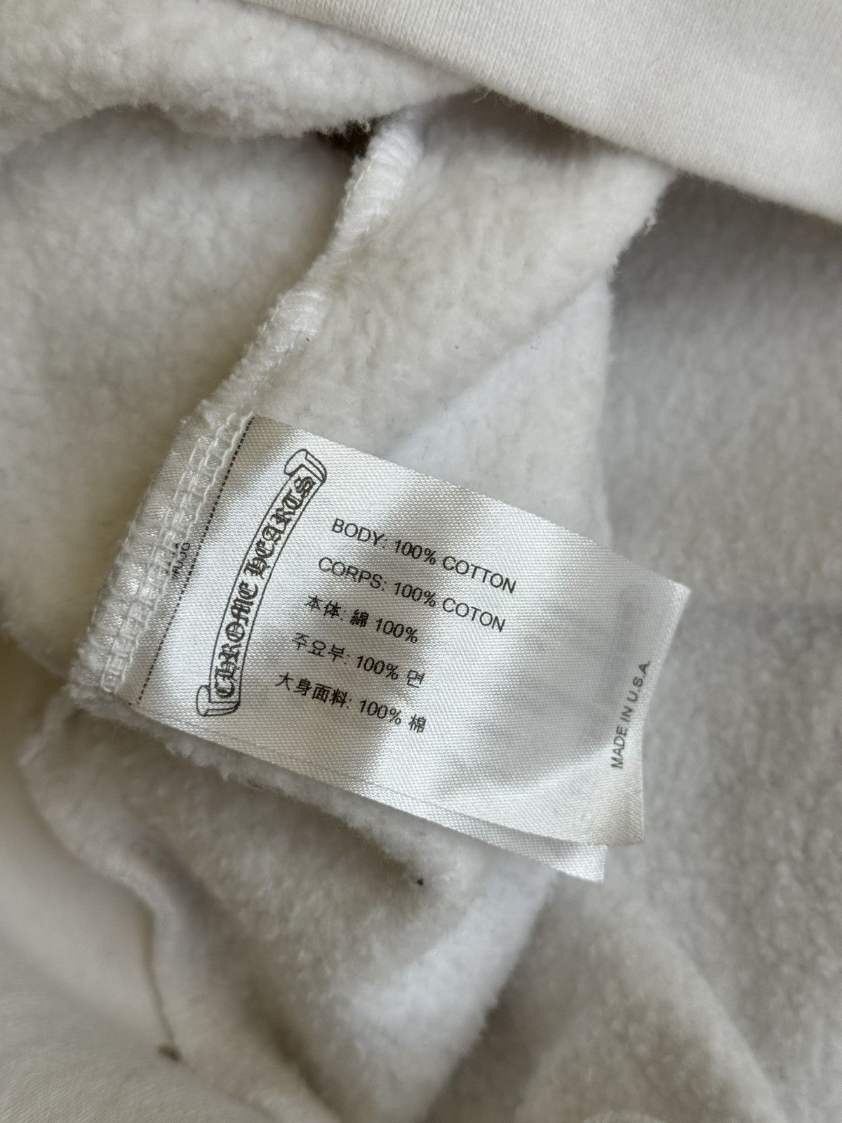 Chrome Hearts Chrome hearts script crewneck Size US L / EU 52-54 / 3 - 9 Thumbnail