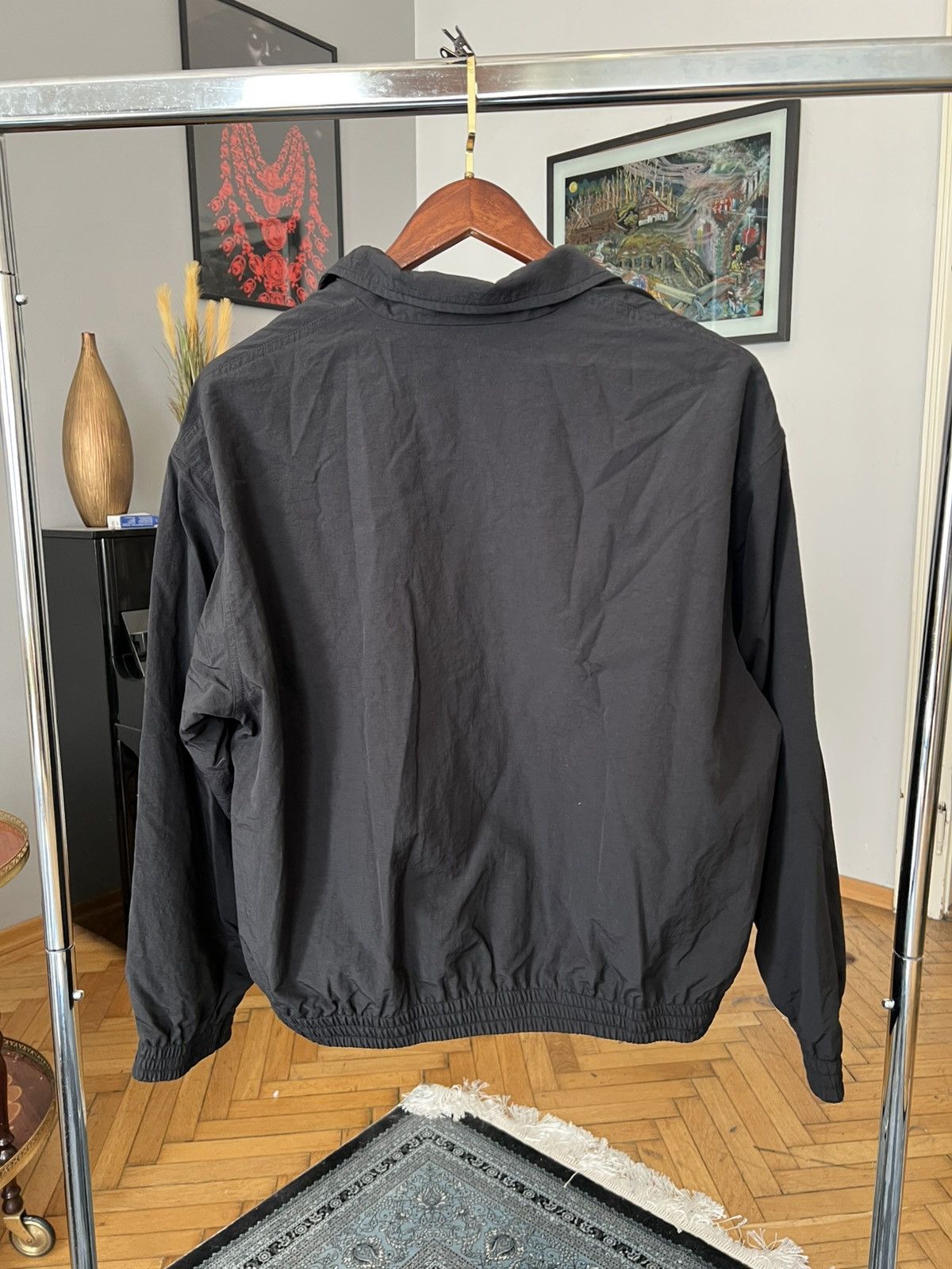 Balenciaga Balenciaga 3B Logo Black Track Jacket Size US M / EU 48-50 / 2 - 2 Thumbnail