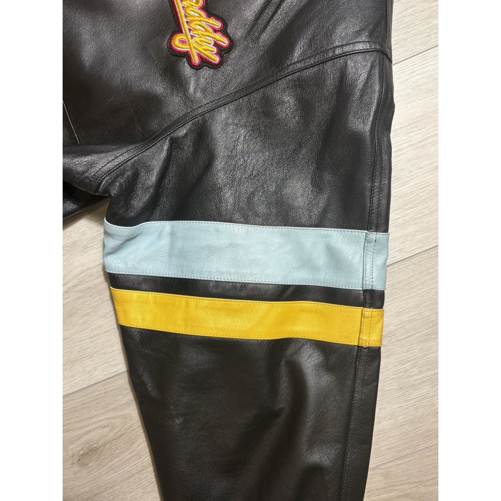 Other Big Daddy Leather Varsity Jacket Oversized Y2K Men’s 3XL Size US XXL / EU 58 / 5 - 14 Thumbnail