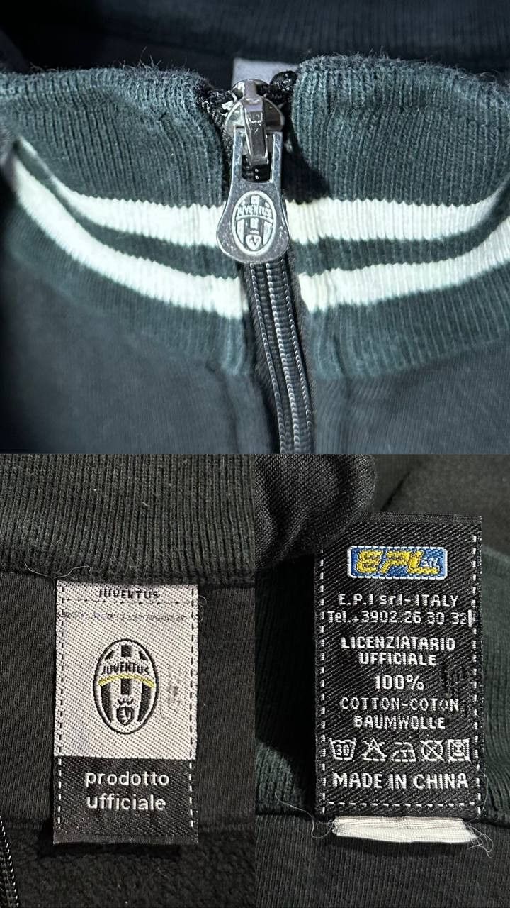 Vintage Vintage Juventus 2008/09 football 1/4 zip spellou sweatshirt Size US L / EU 52-54 / 3 - 11 Thumbnail