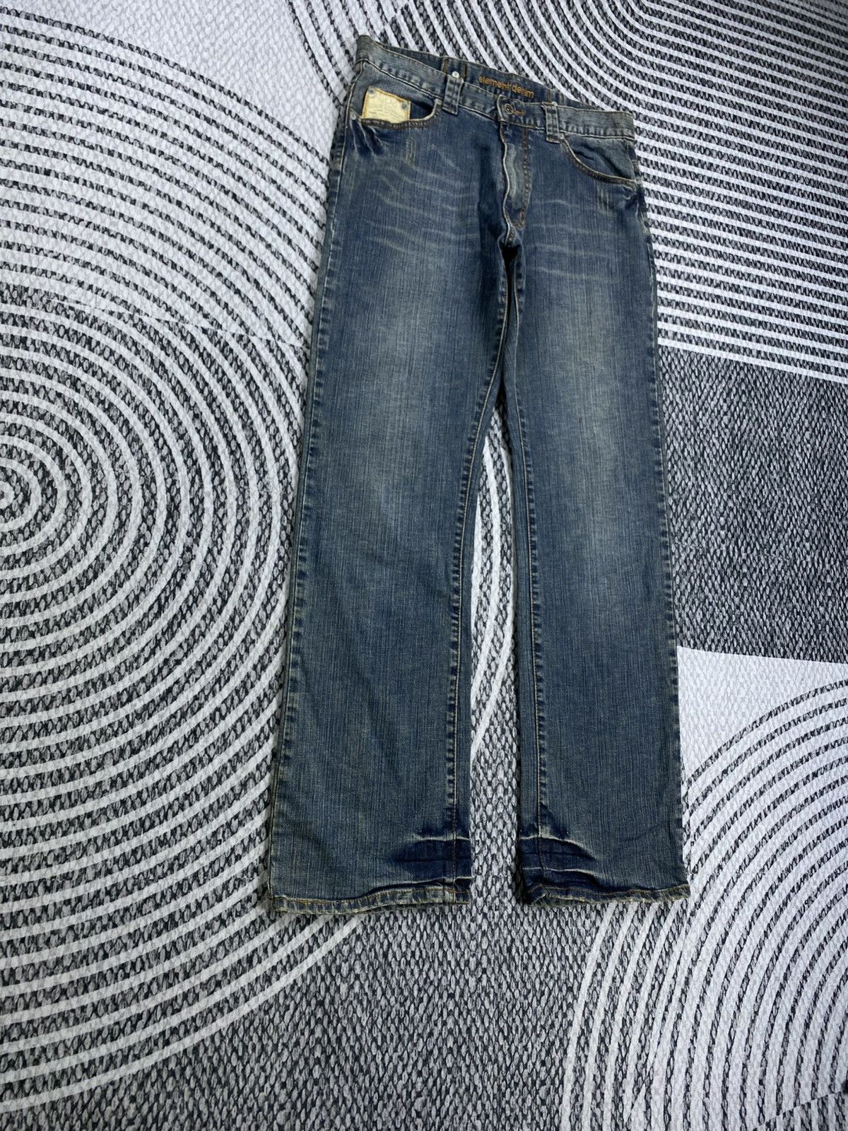 Element Vintage Element Skateboards Flared Denim Jeans Size US 33 - 4 Thumbnail