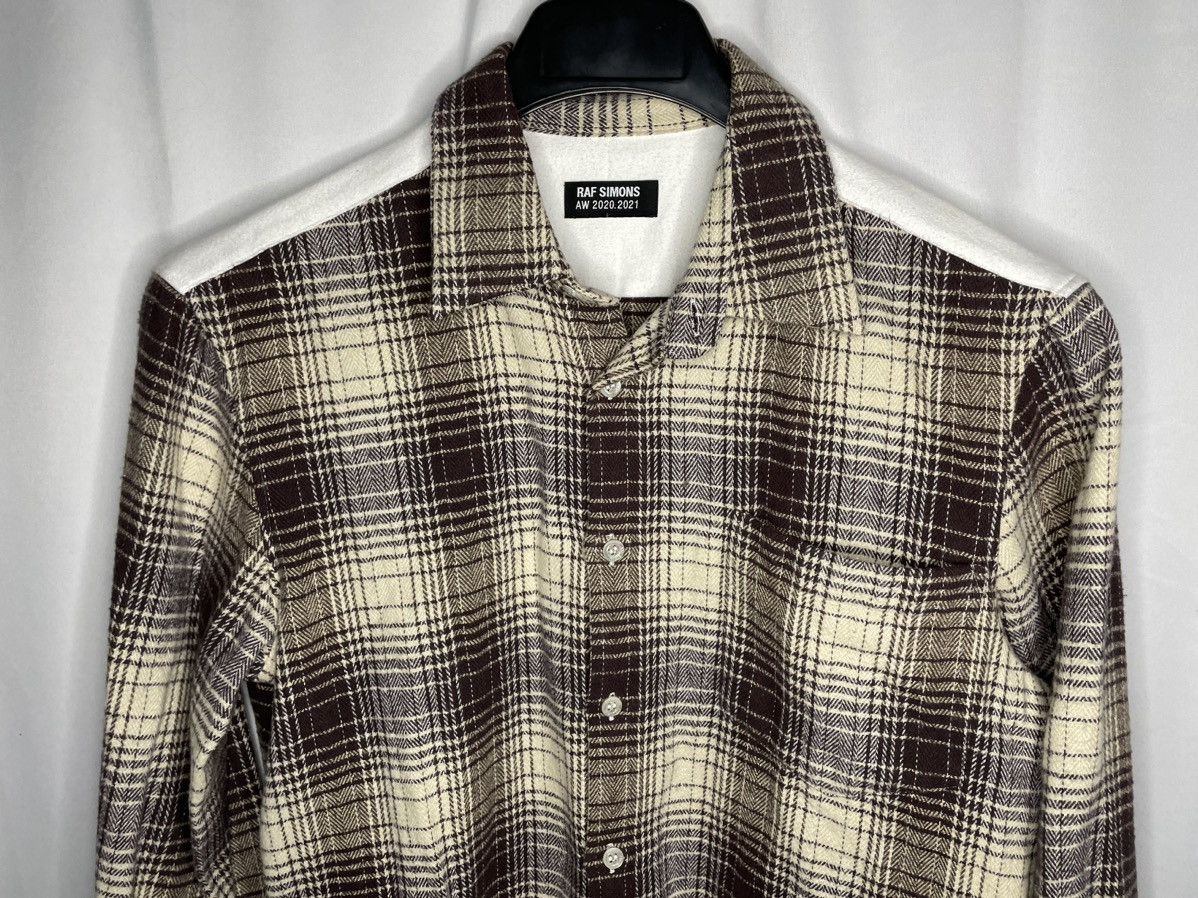 Raf Simons Raf Simons No Land Plaid Shirt Size US S / EU 44-46 / 1 - 3 Thumbnail