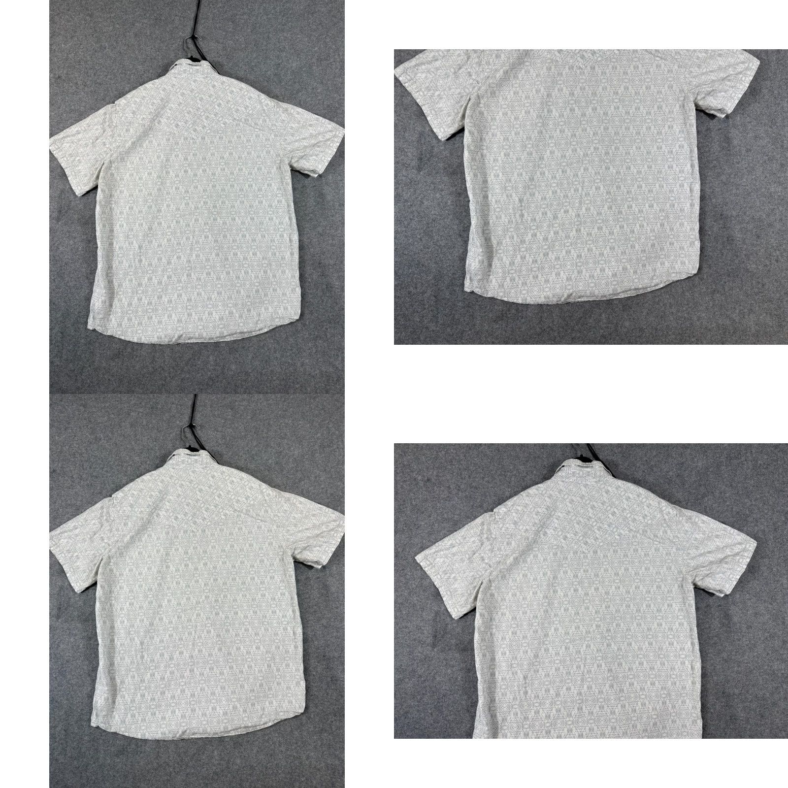 Cody James Cody James Shirt Mens L White Western Pearl Snap Regular Fit Short Sleeve Shirt Size US L / EU 52-54 / 3 - 8 Thumbnail