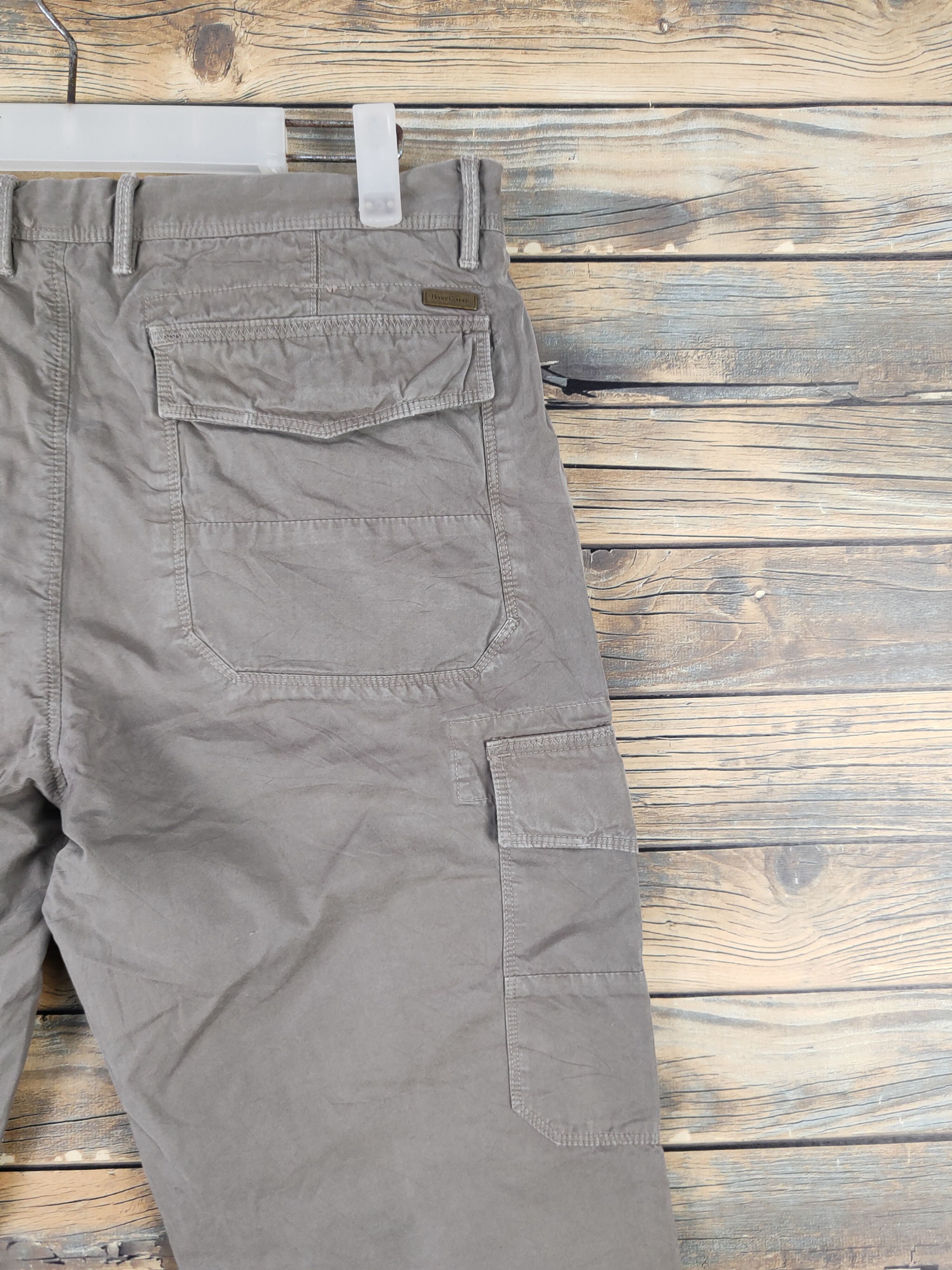 Henry Cotton's Henry Cottons Brown Multipocket Tactical Cargo Pants #W2101 Size US 32 / EU 48 - 11 Thumbnail