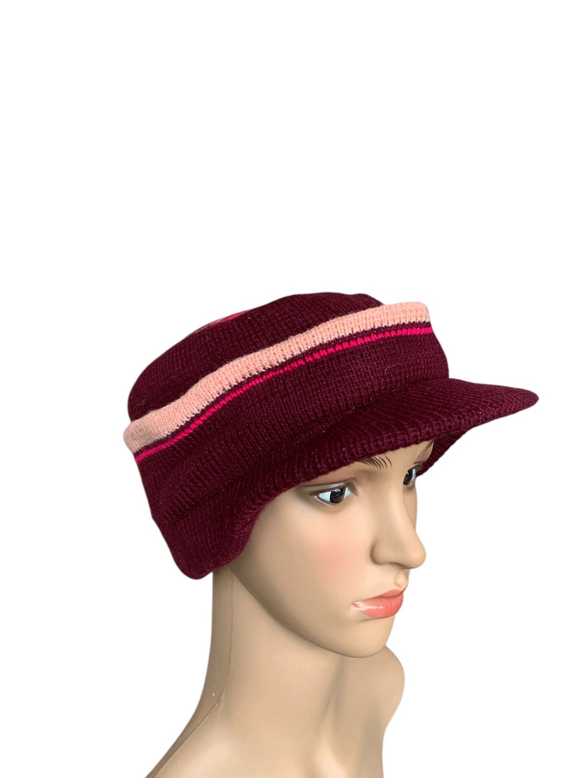 Designer × Japanese Brand × Kapital Rare Acrylic Rasta Beany Visor Cuff Size ONE SIZE - 2 Thumbnail