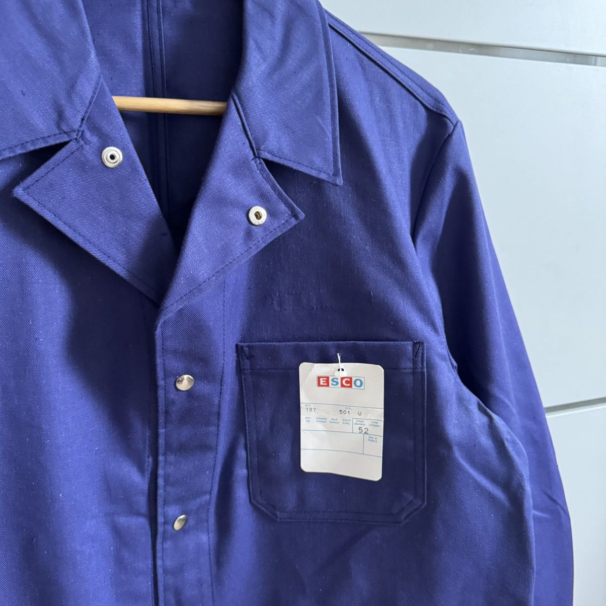 Le Laboureur German deadstock works vintage french sanfor jacket Size US L / EU 52-54 / 3 - 5 Thumbnail