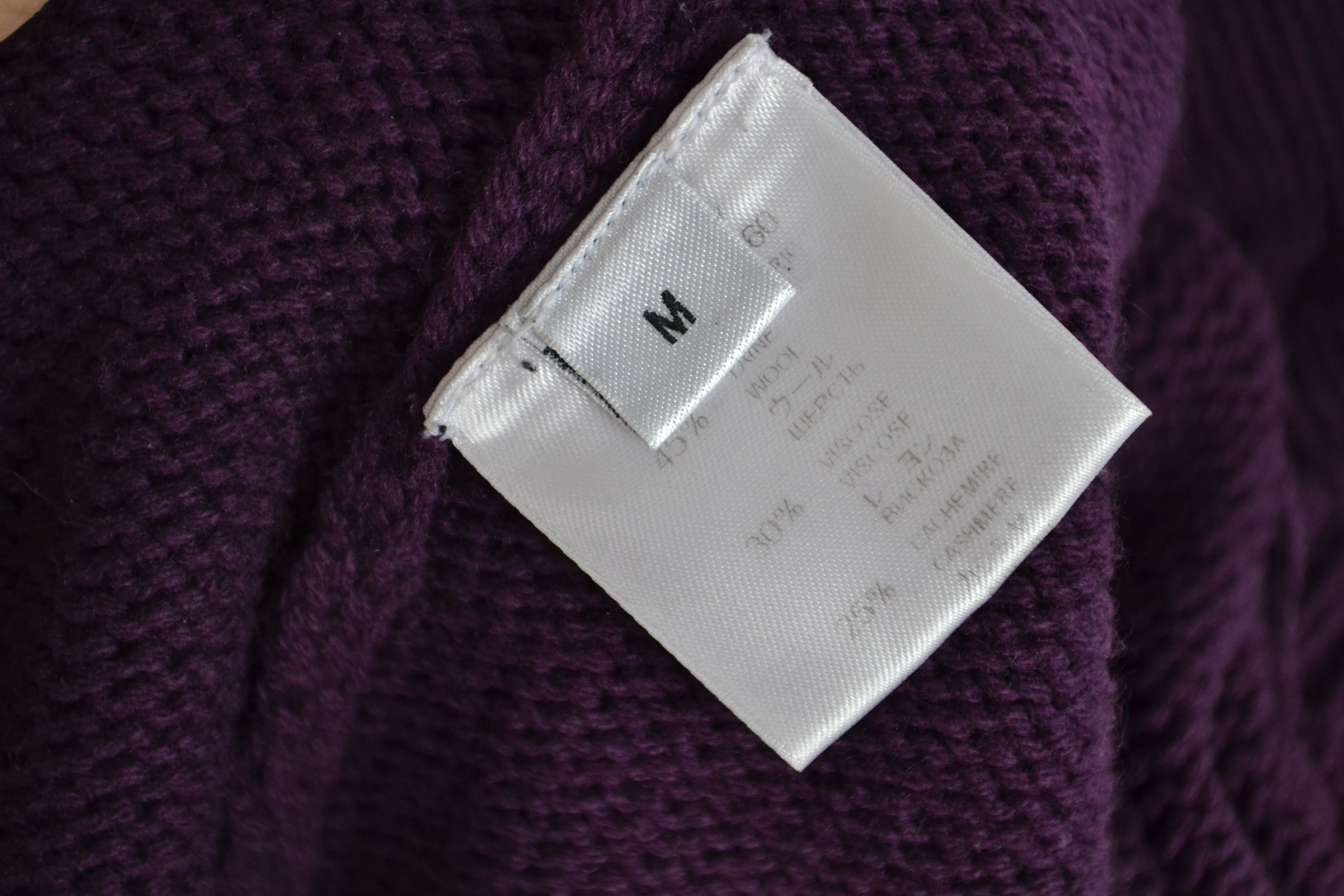 Givenchy GIVENCHY Sweater Cross Belt Waist Jumper Dress Purple Size M / US 6-8 / IT 42-44 - 13 Thumbnail